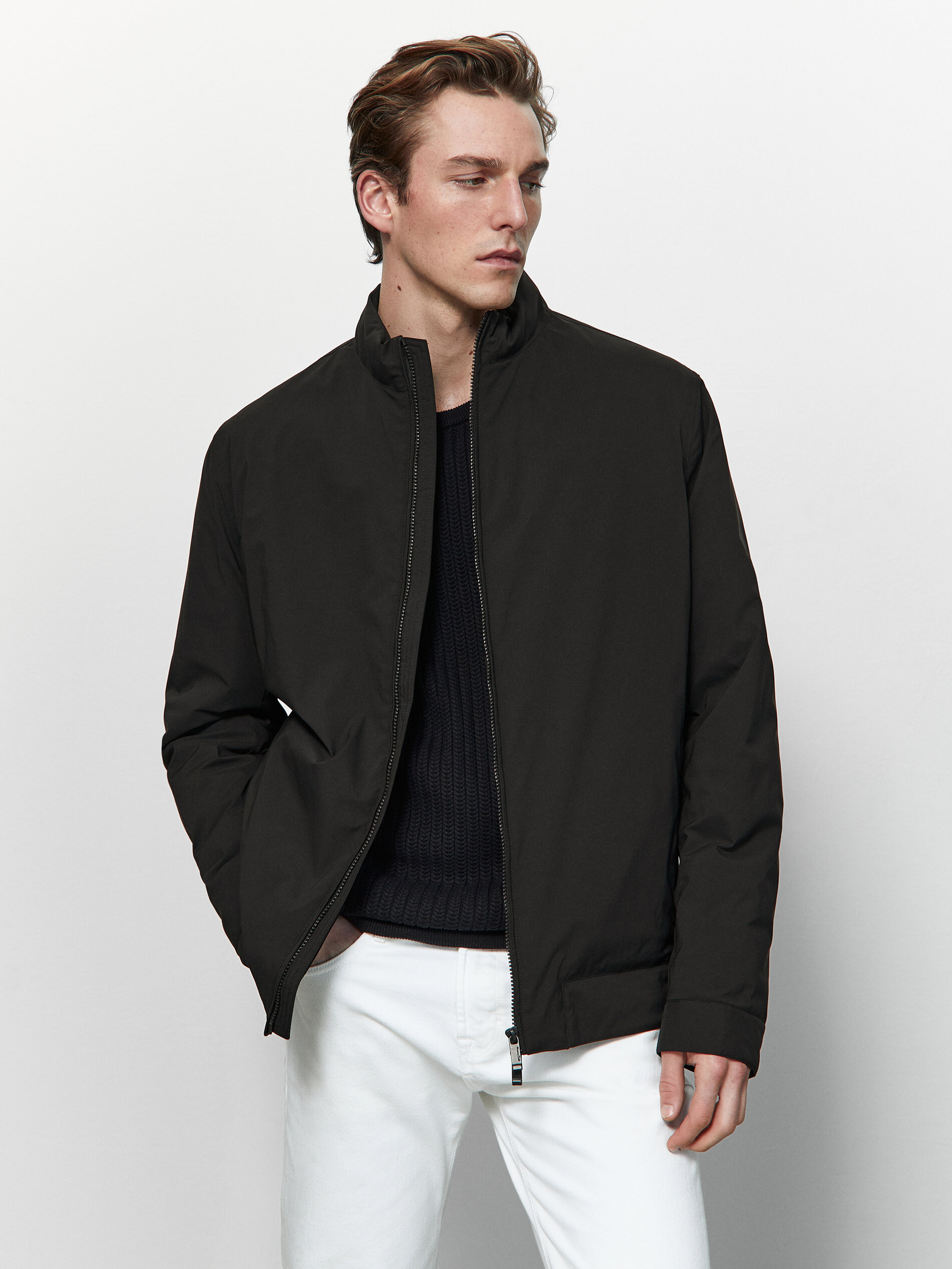 thin quilted jacket mens