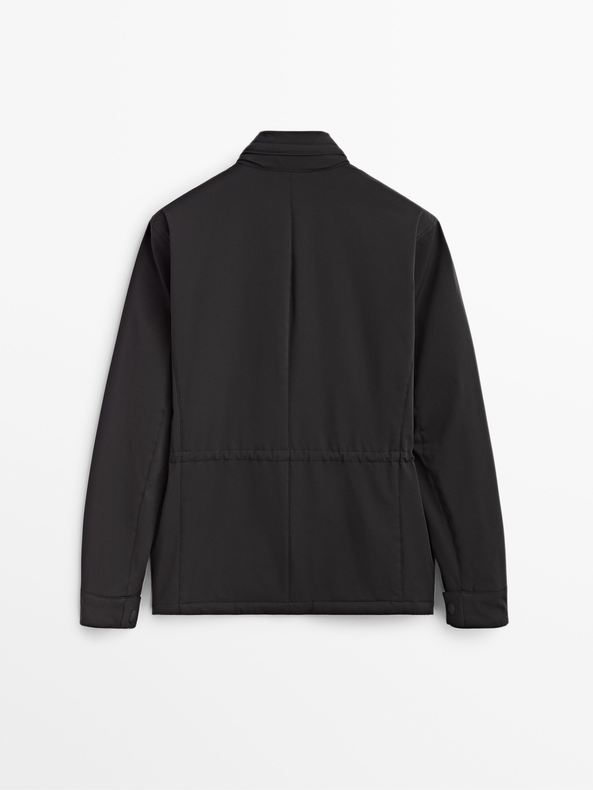 massimo dutti technical parka