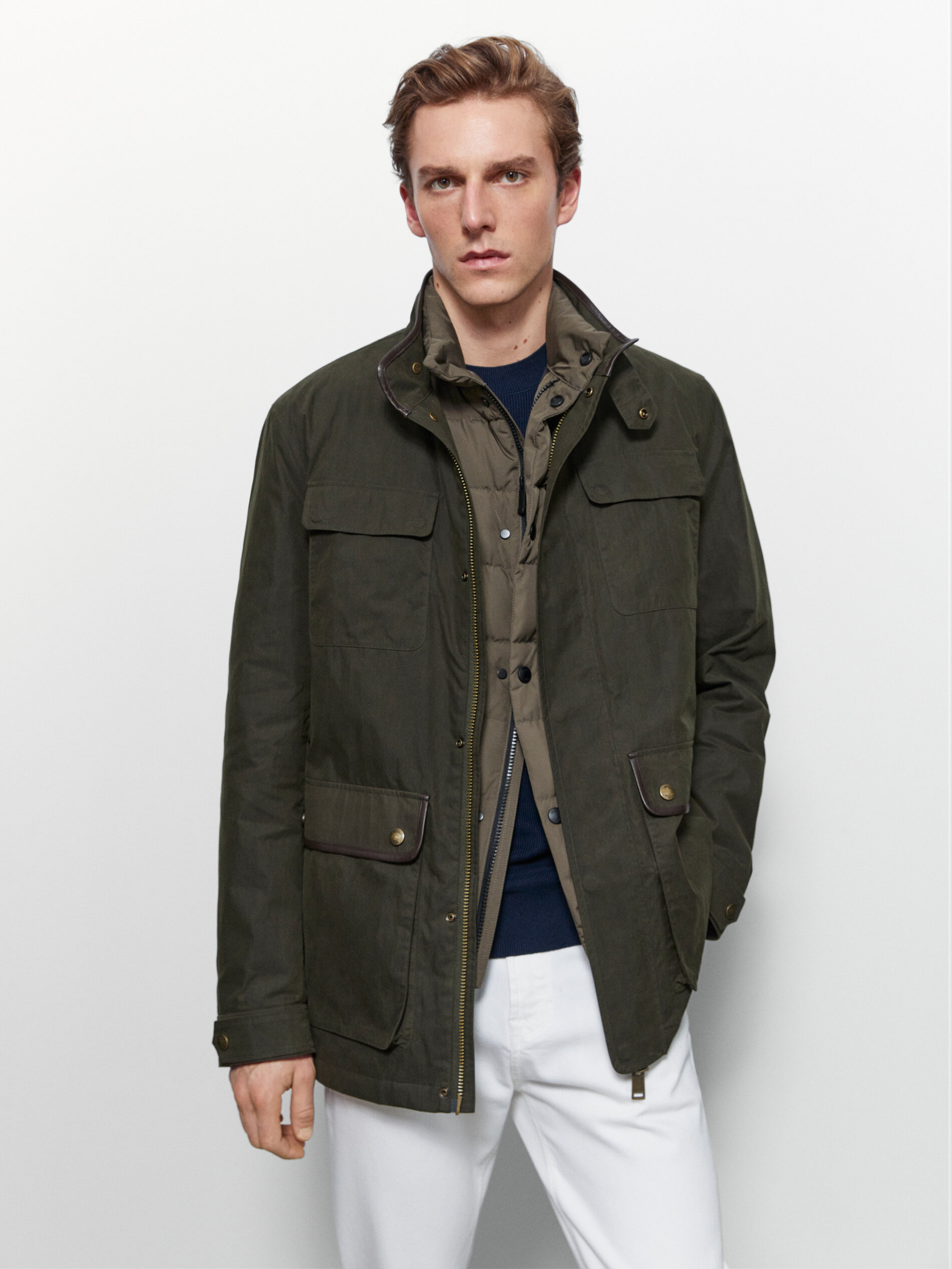 massimo dutti field jacket