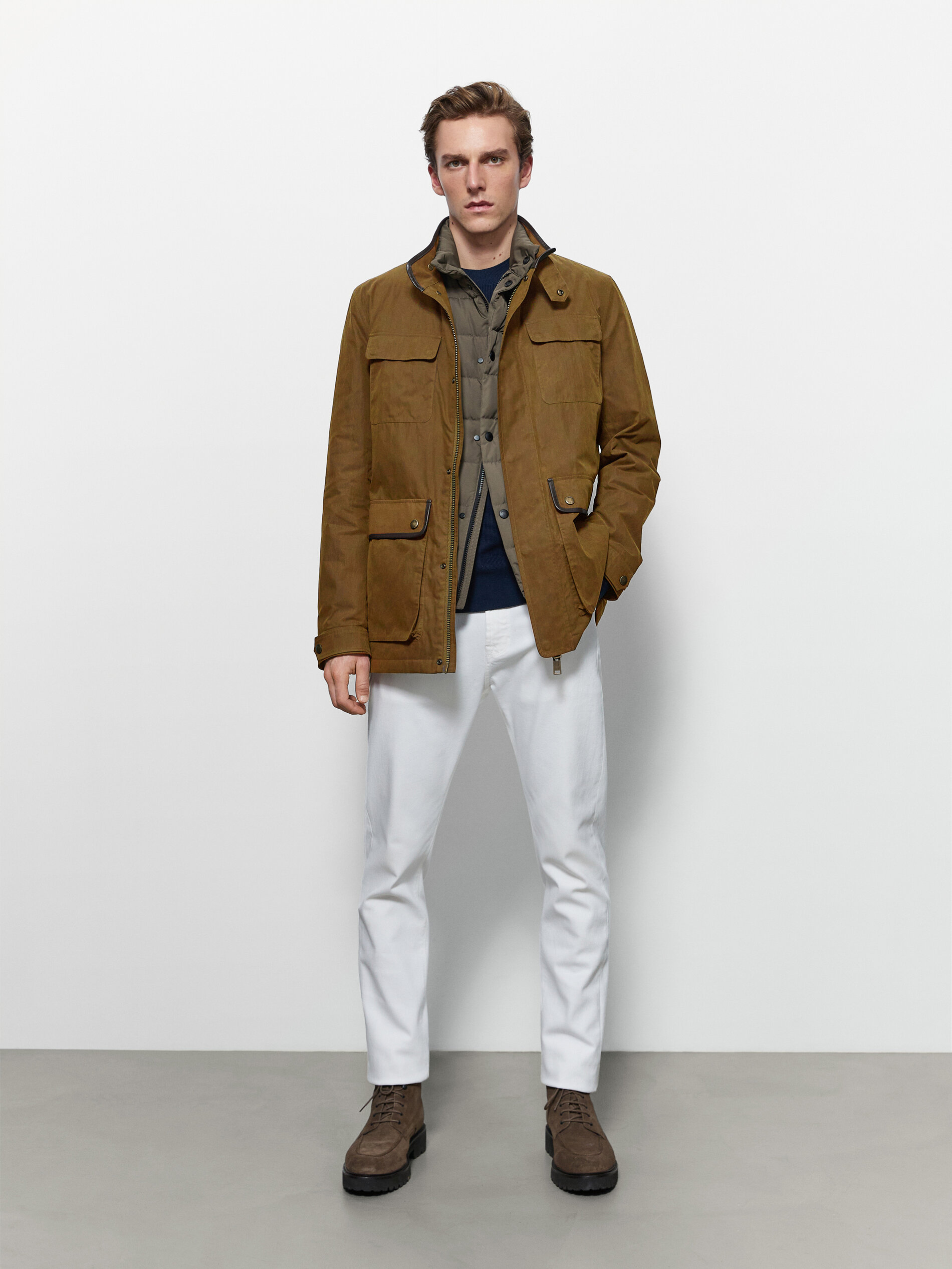 massimo dutti field jacket