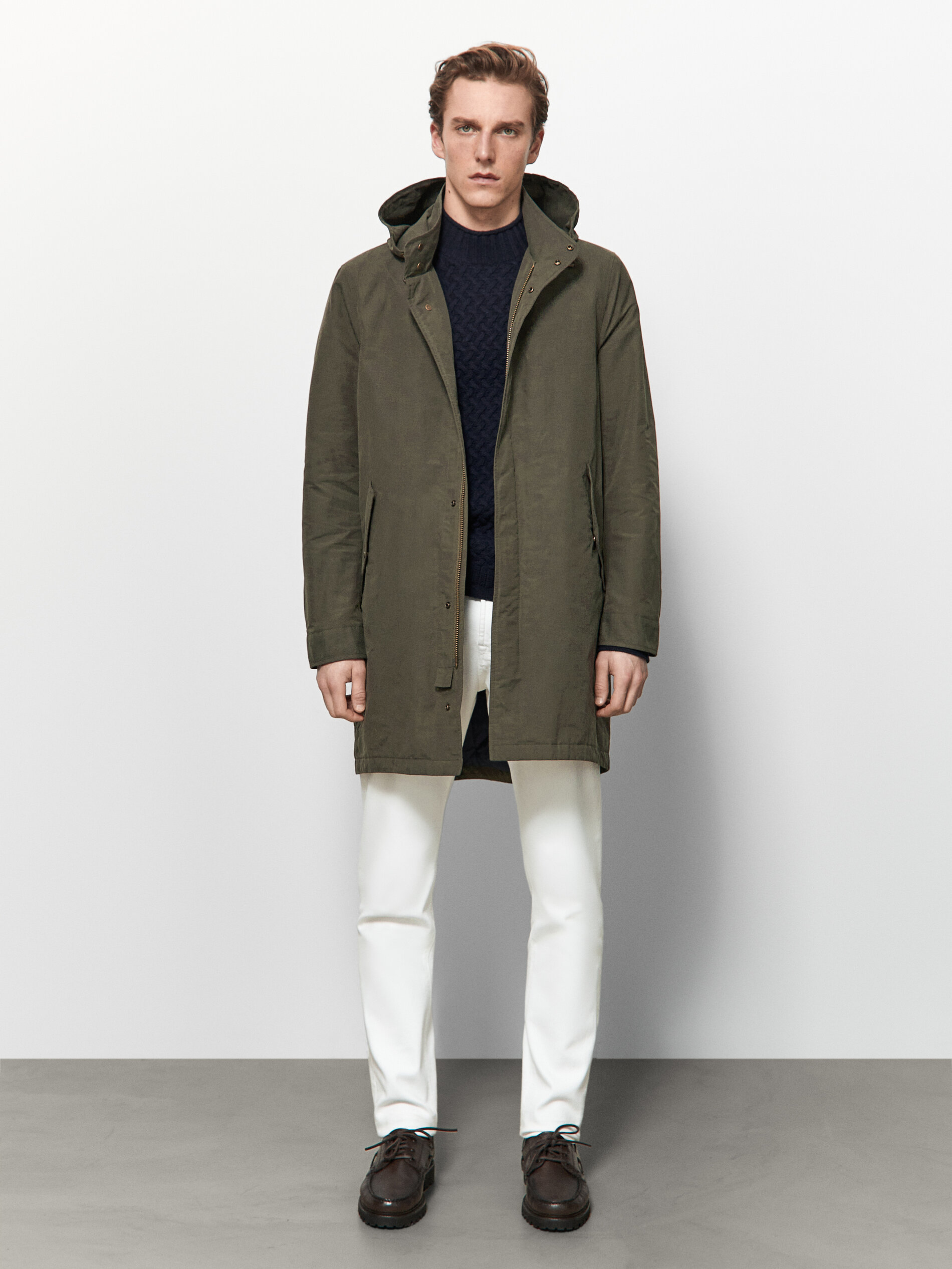 massimo dutti blue jacket