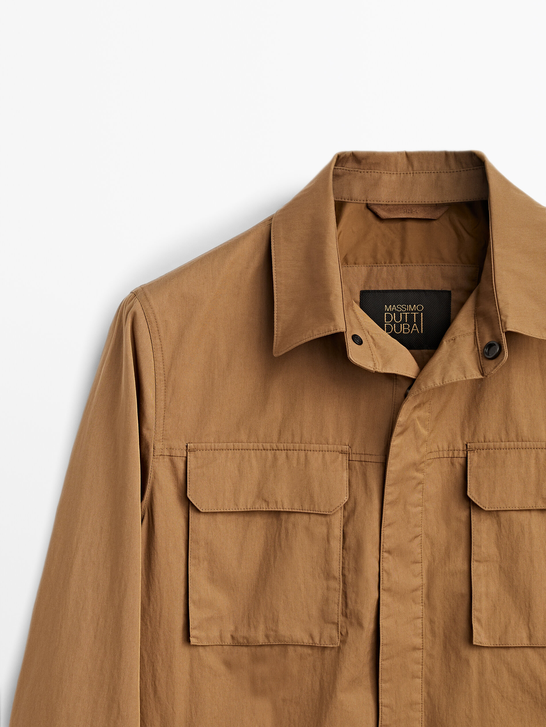 massimo dutti safari jacket