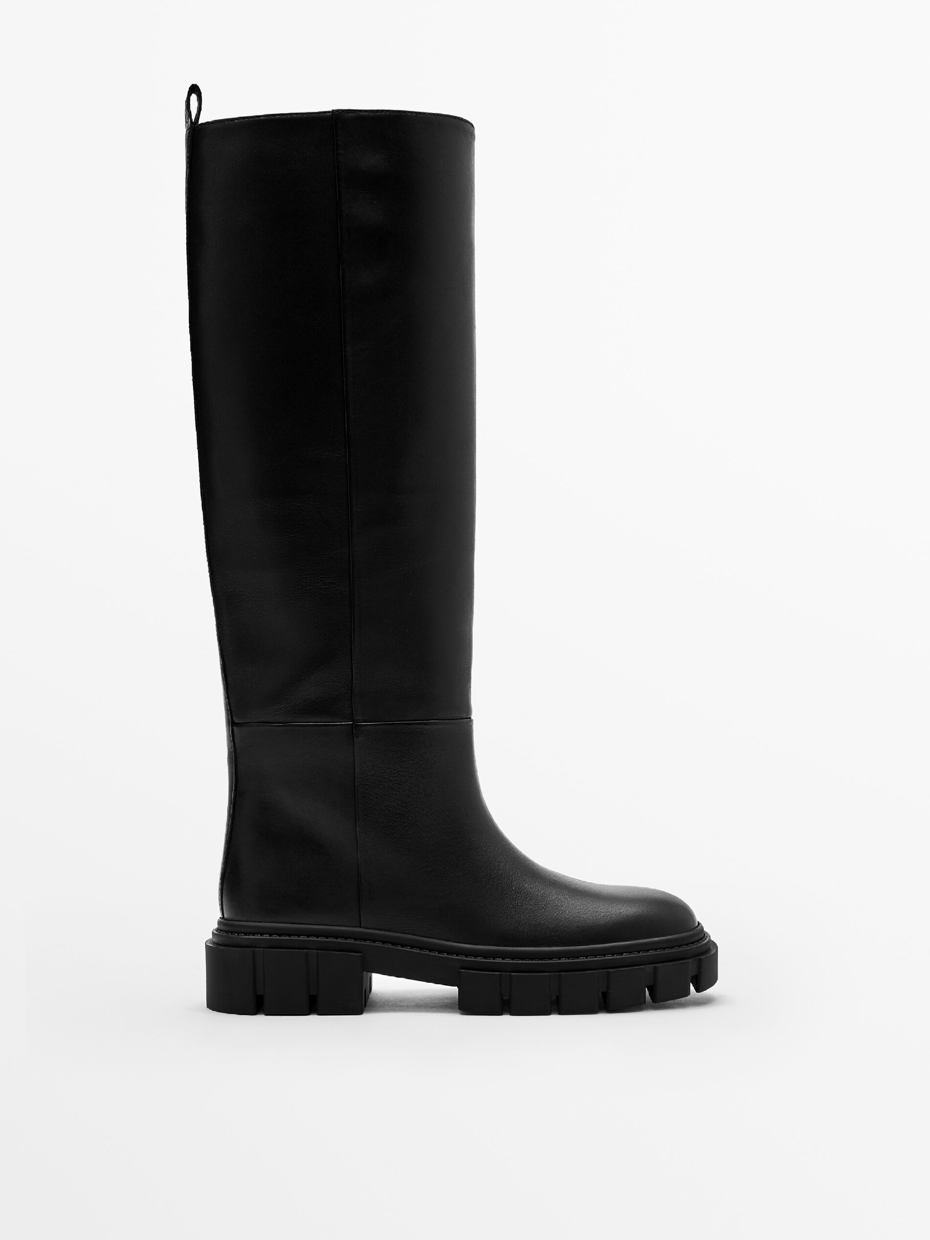 Bota piel super track nergo - Massimo Dutti España
