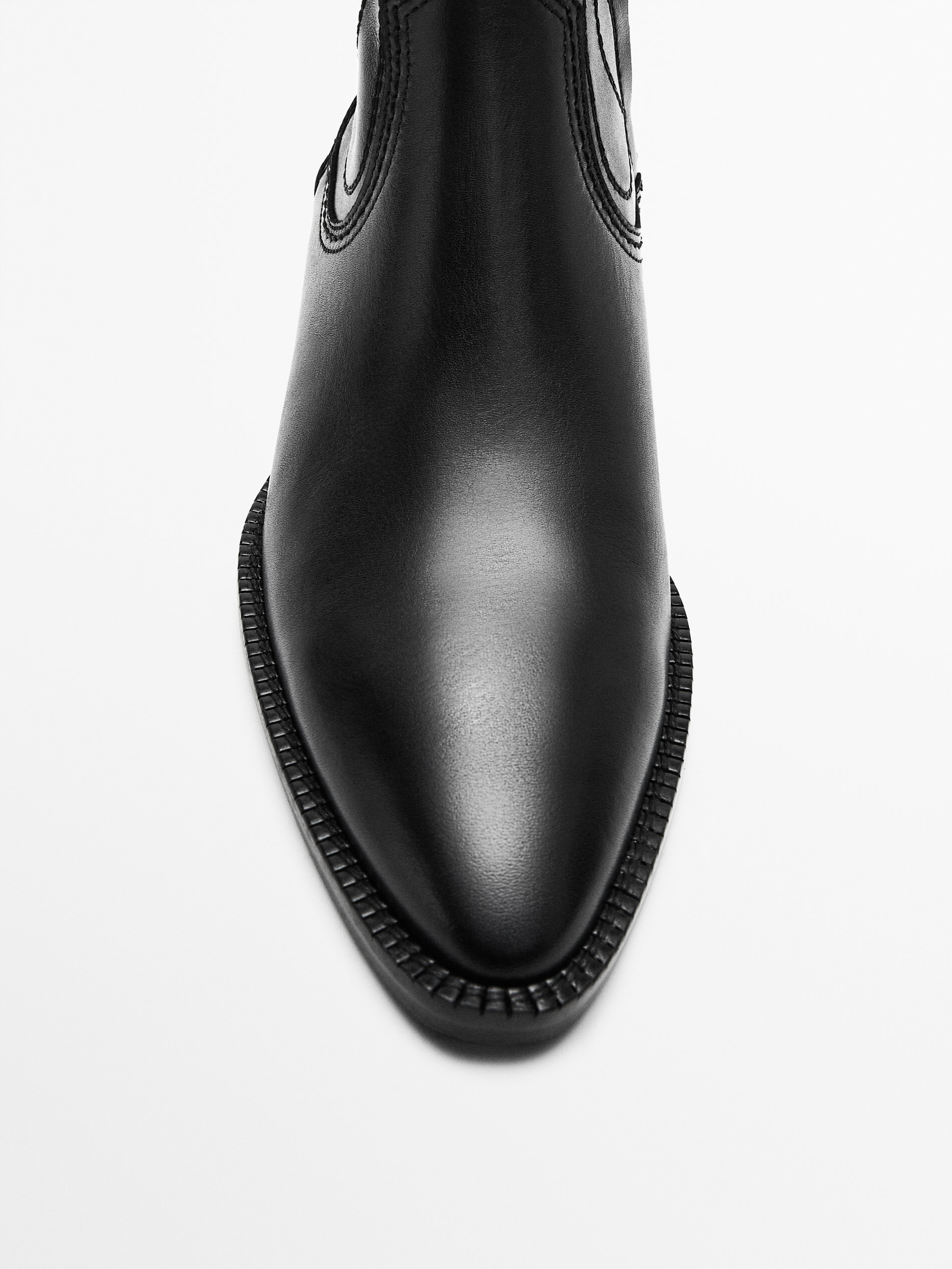 massimo dutti black boots