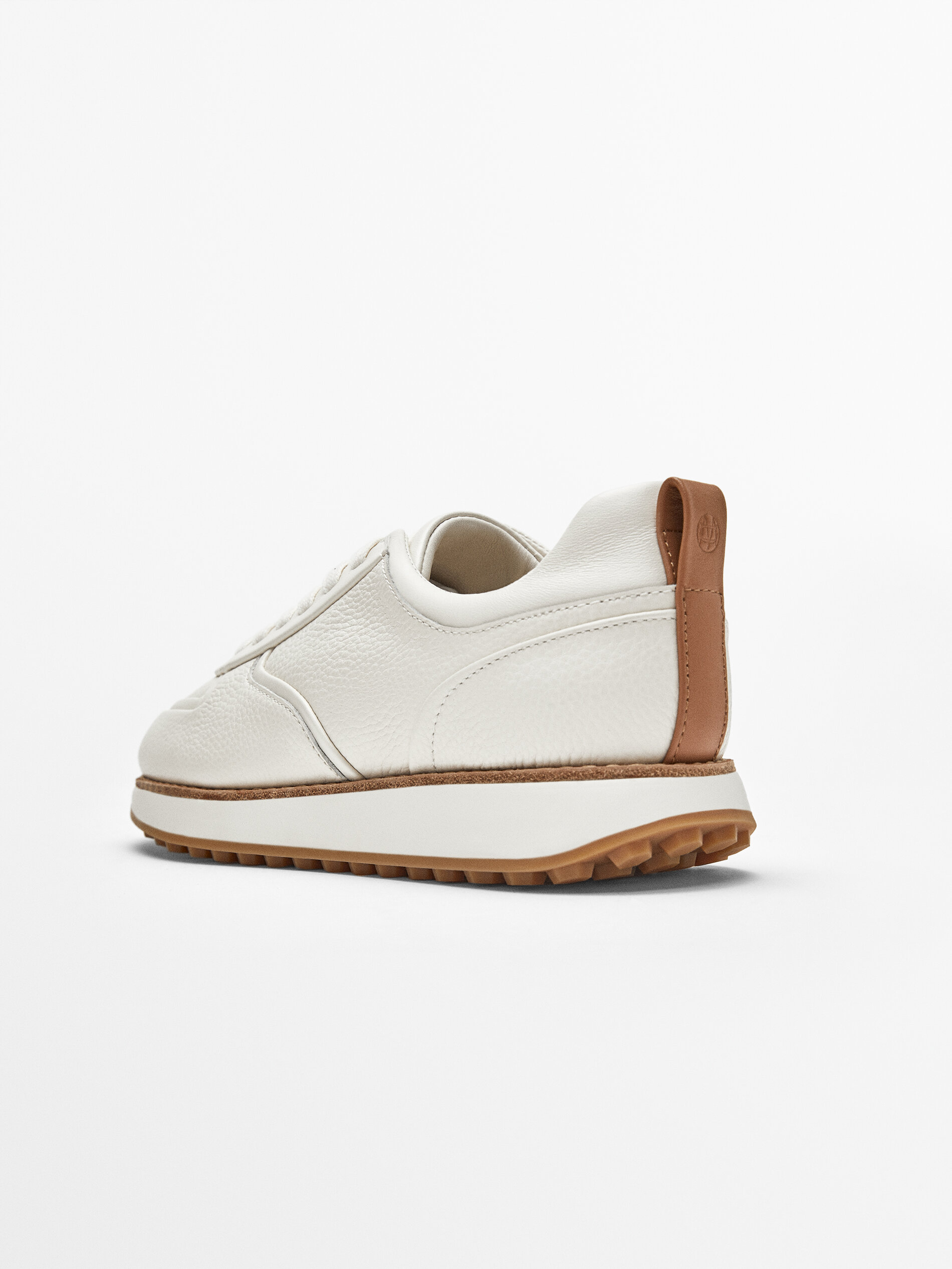 massimo dutti white trainers