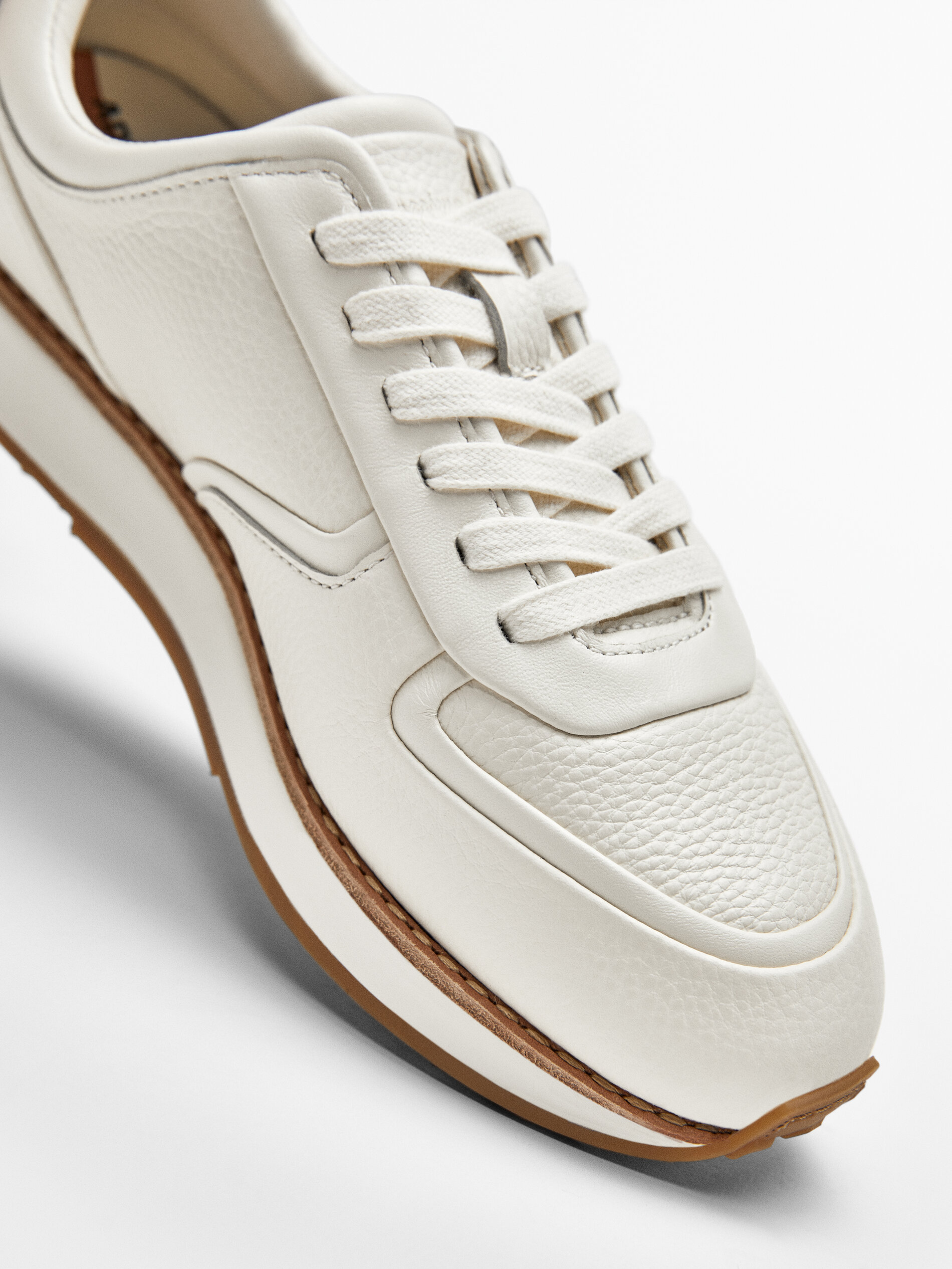 massimo dutti white trainers