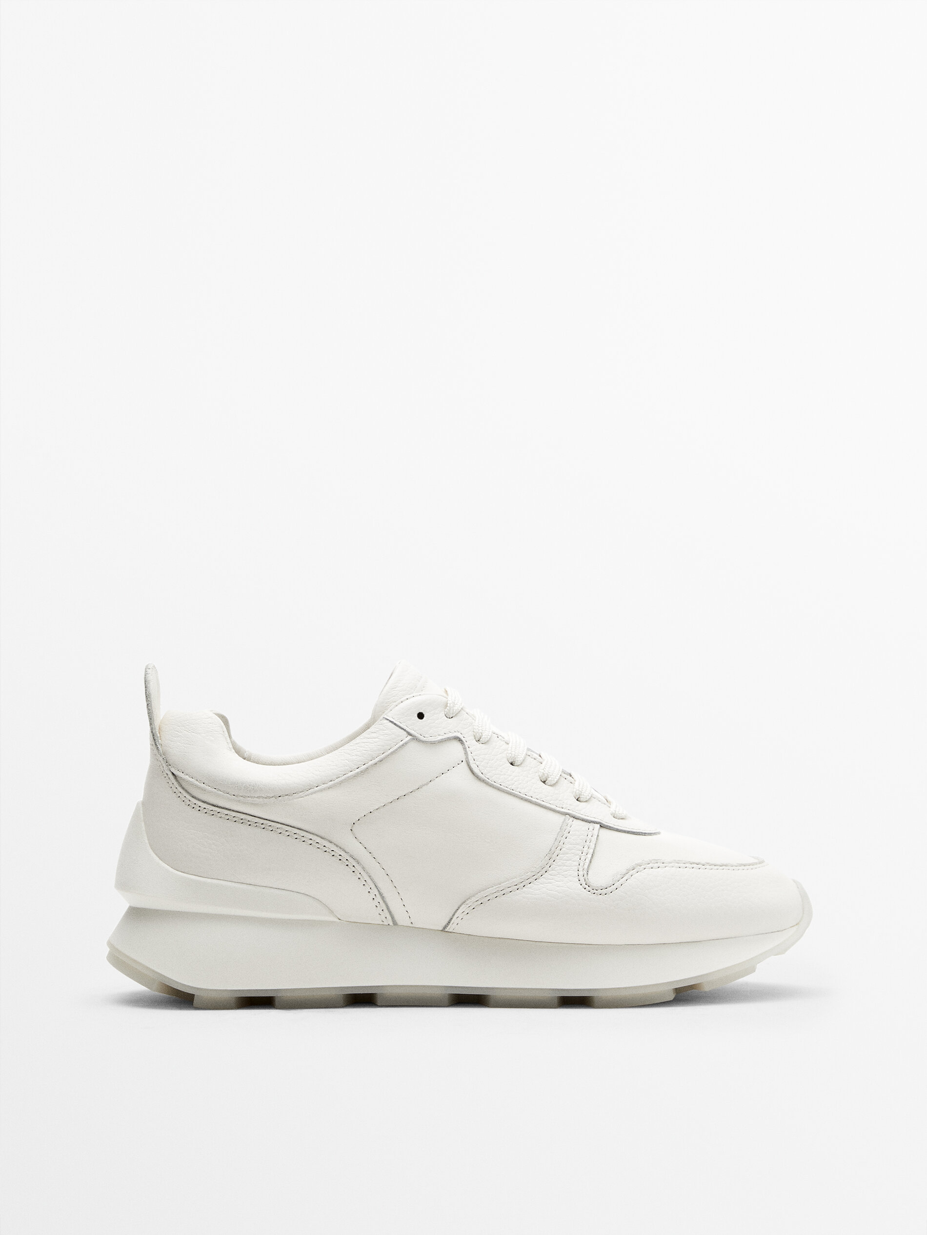 massimo dutti white trainers