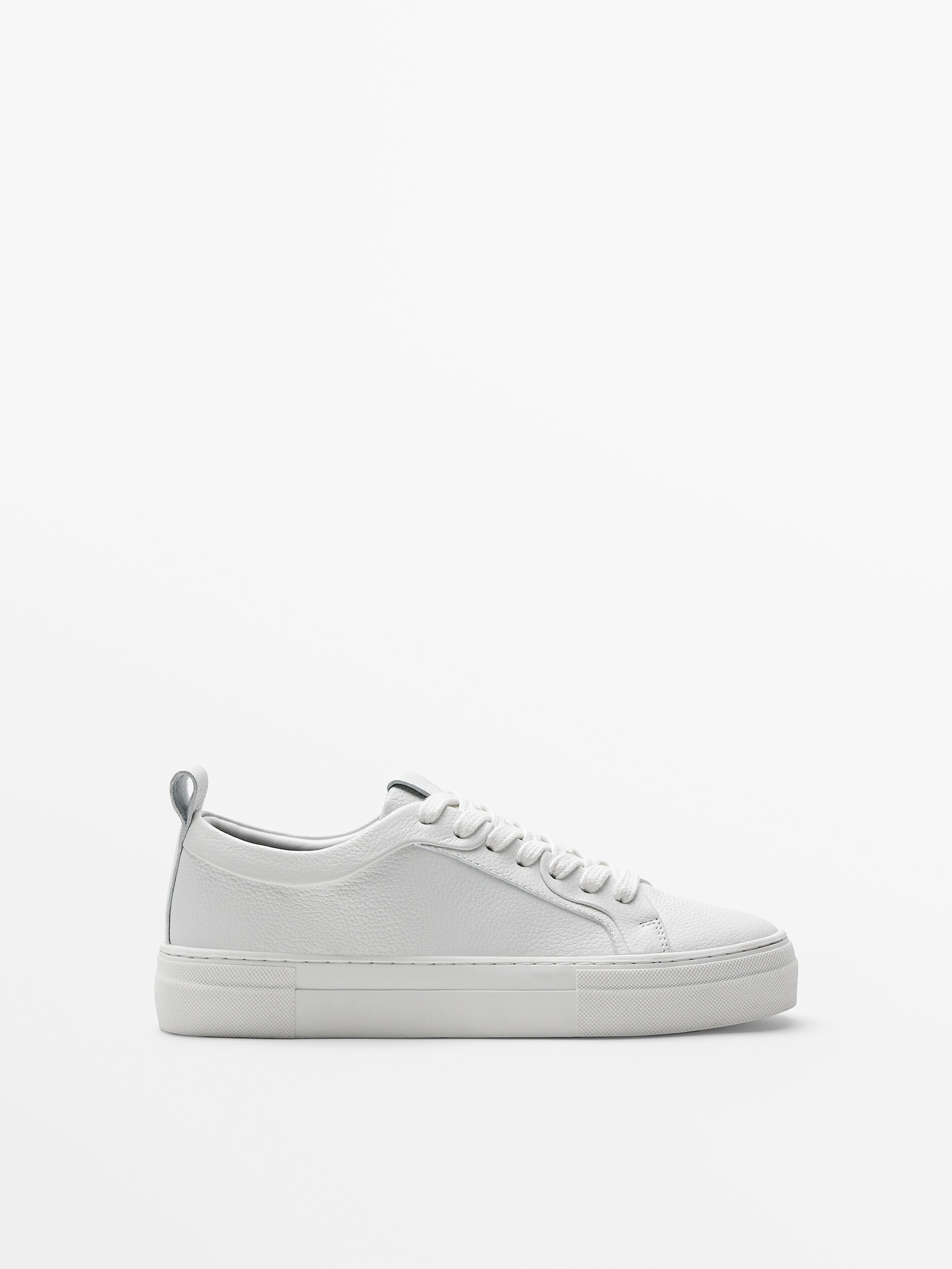 massimo dutti white trainers