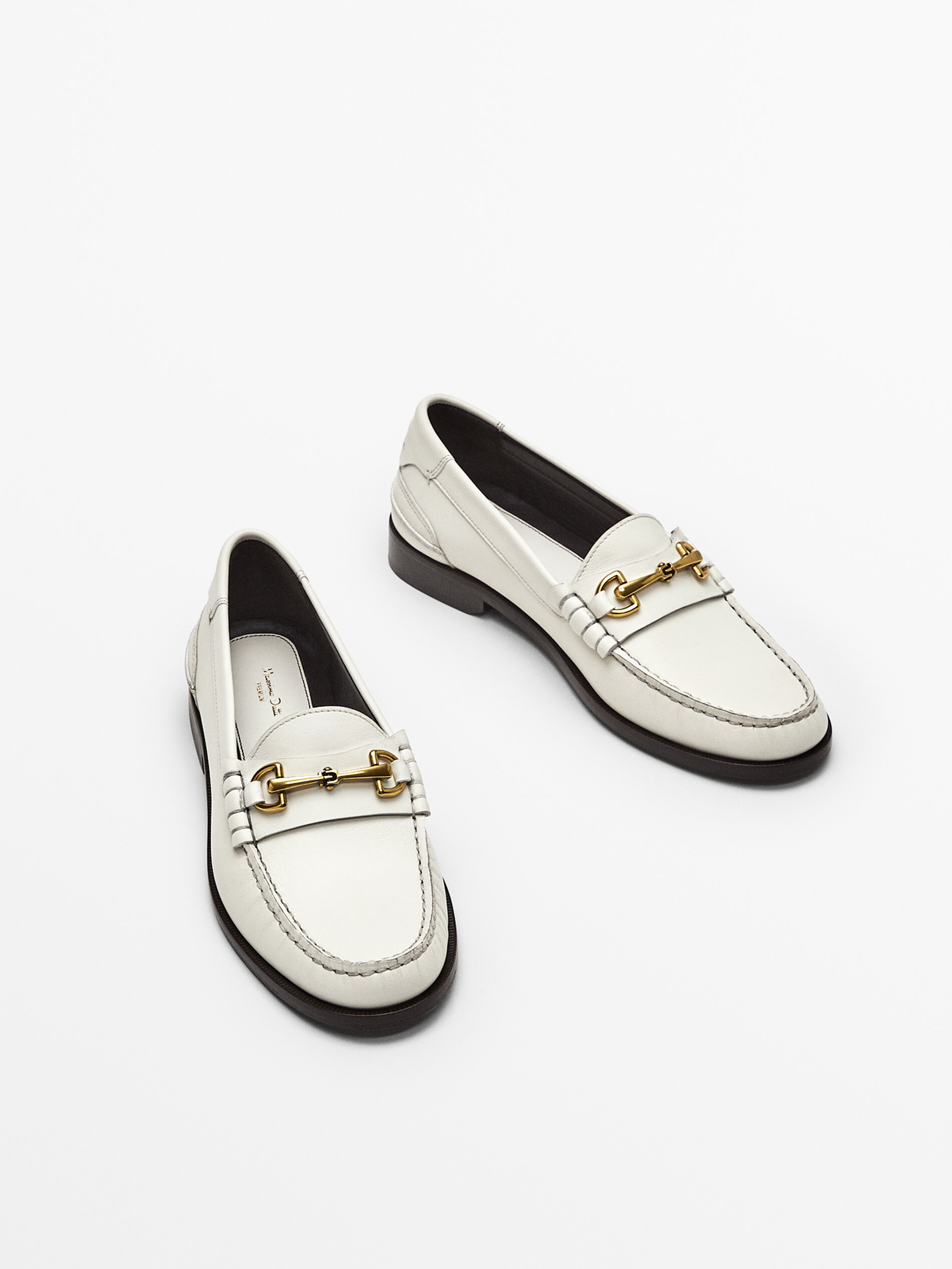 PREMIUM LEATHER LOAFERS WITH BUCKLE 