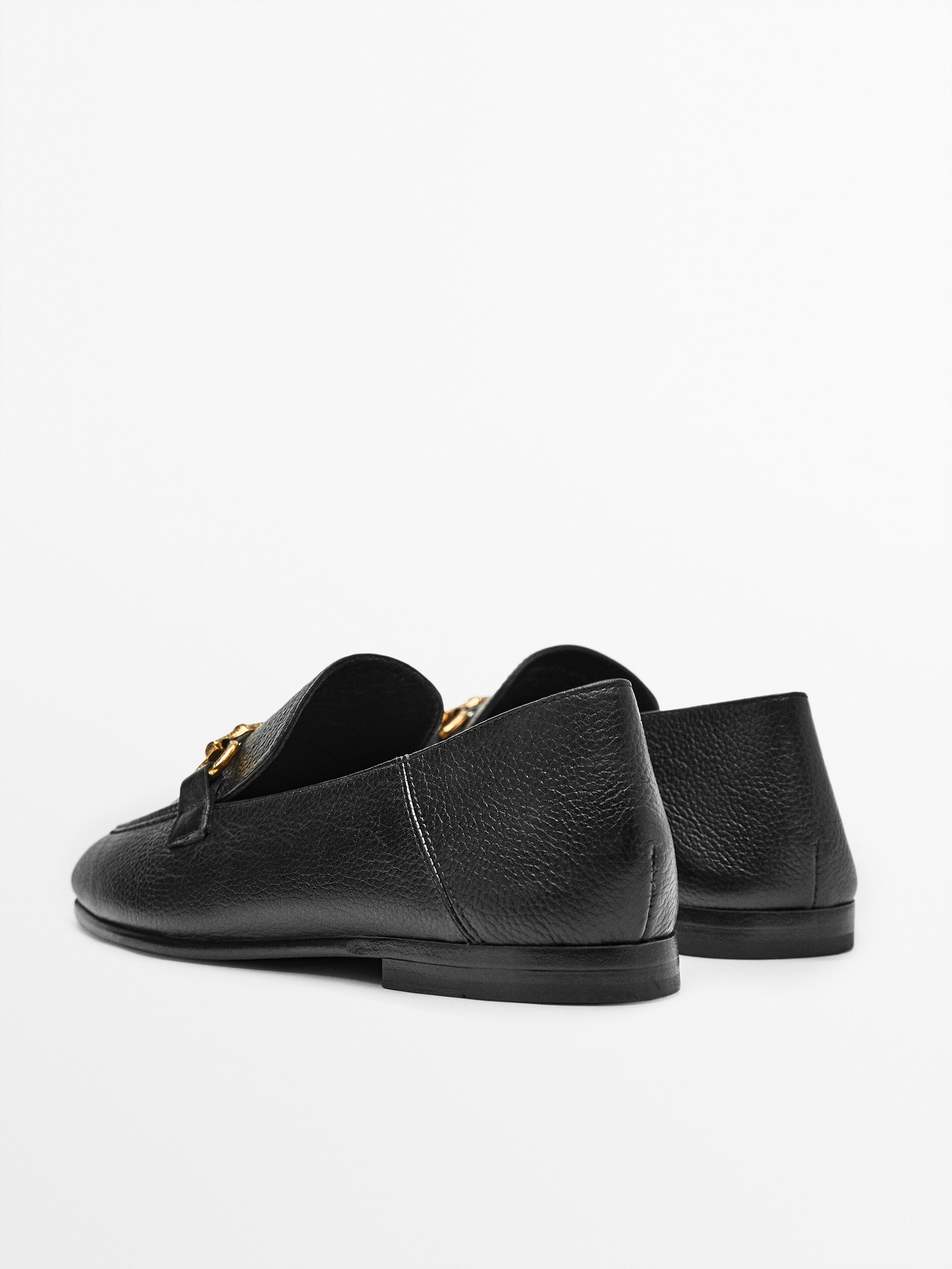 Zapato Mocasín Flexi para Hombre con Hebilla Frontal Estilo 90712 Negro |  Flexi Site USA