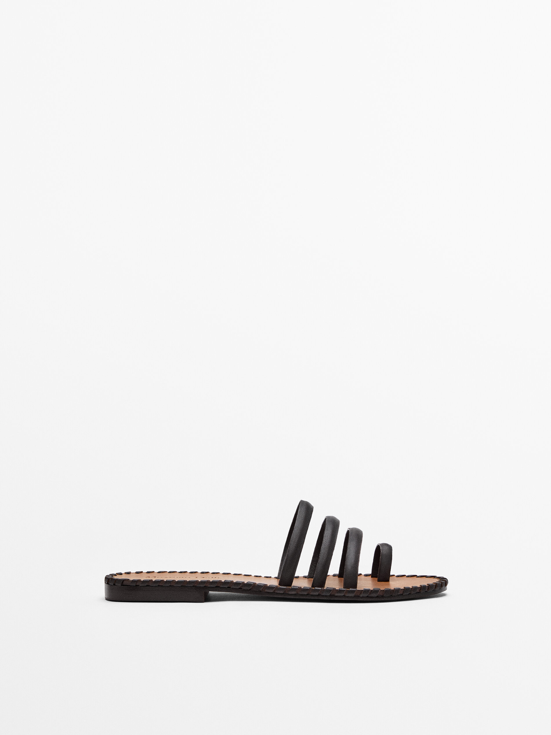 flat strappy sandals