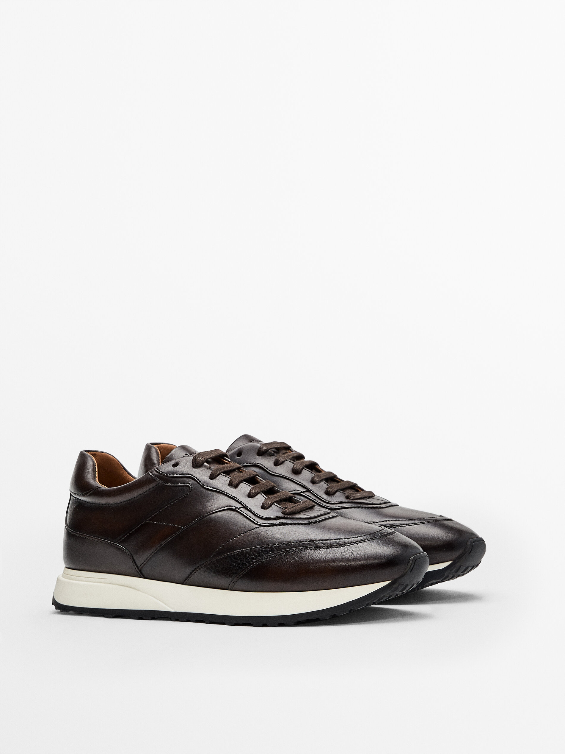 massimo dutti black trainers