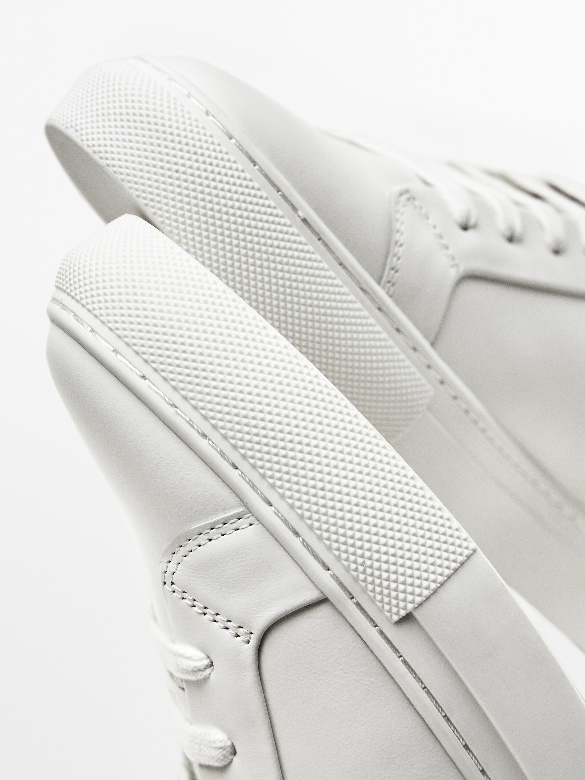 massimo dutti white trainers