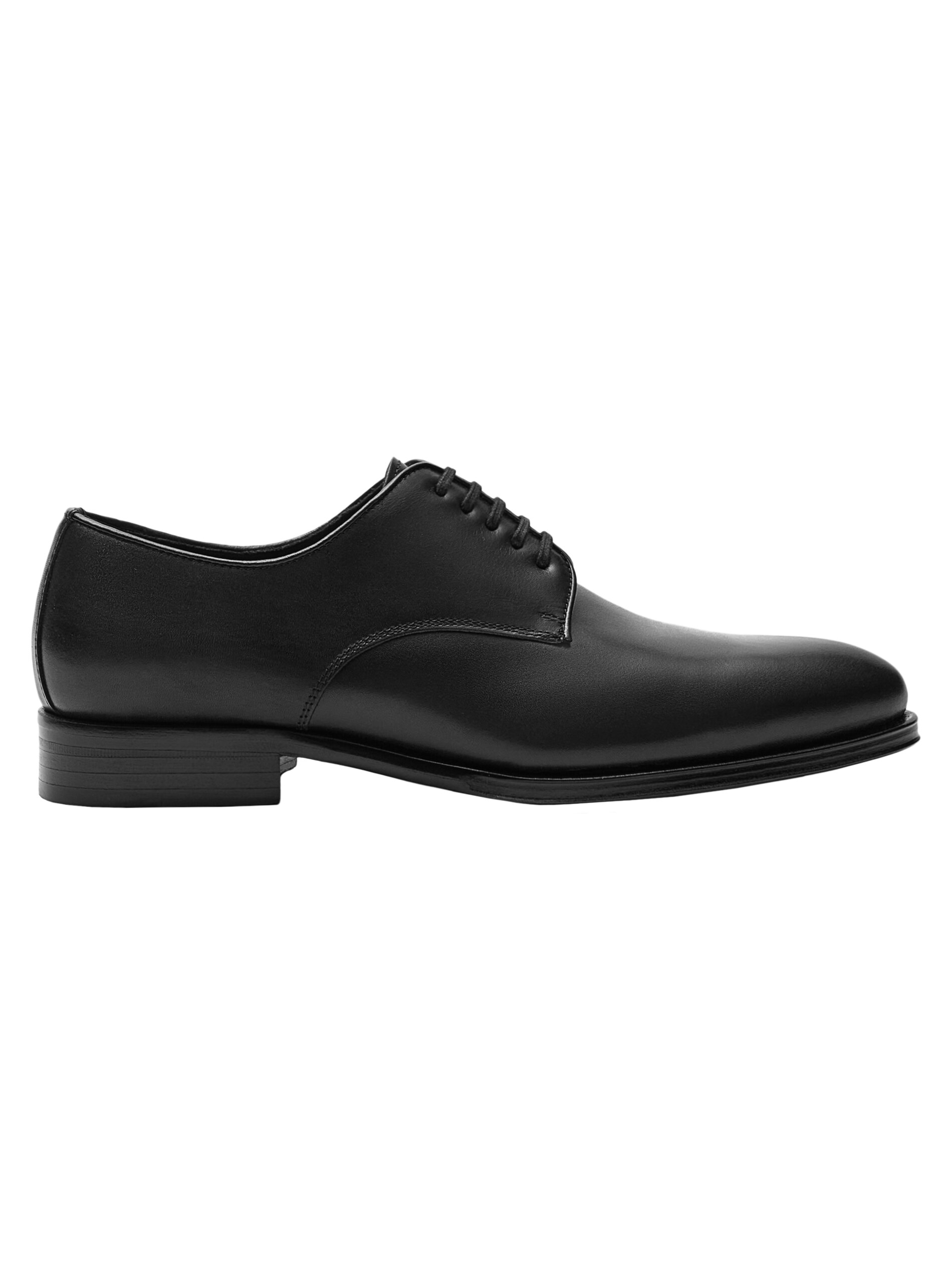 Zapato Oxford piel marrón - Massimo Dutti España