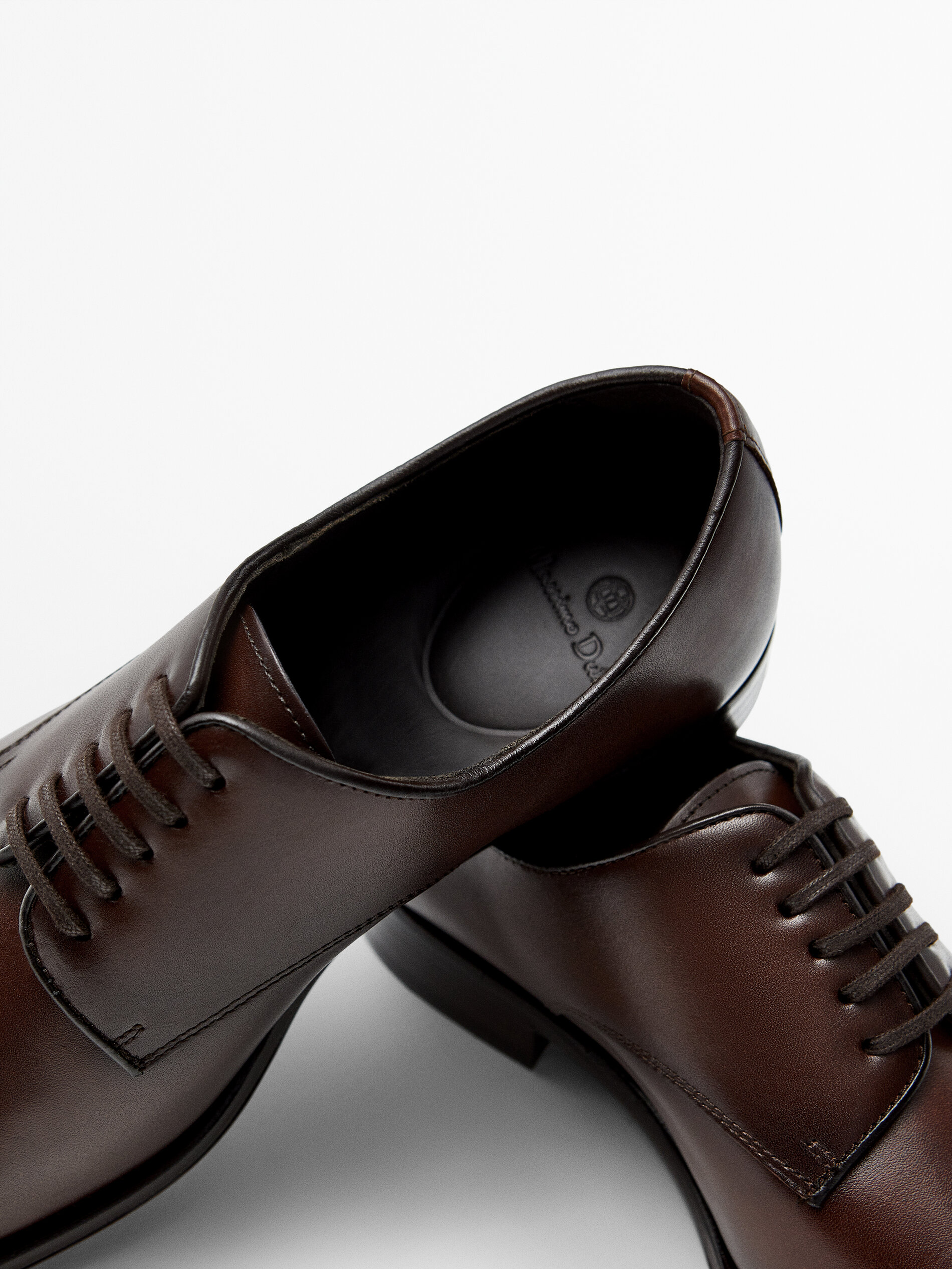 Derby in pelle nero - Scarpe Made in Italy Green George