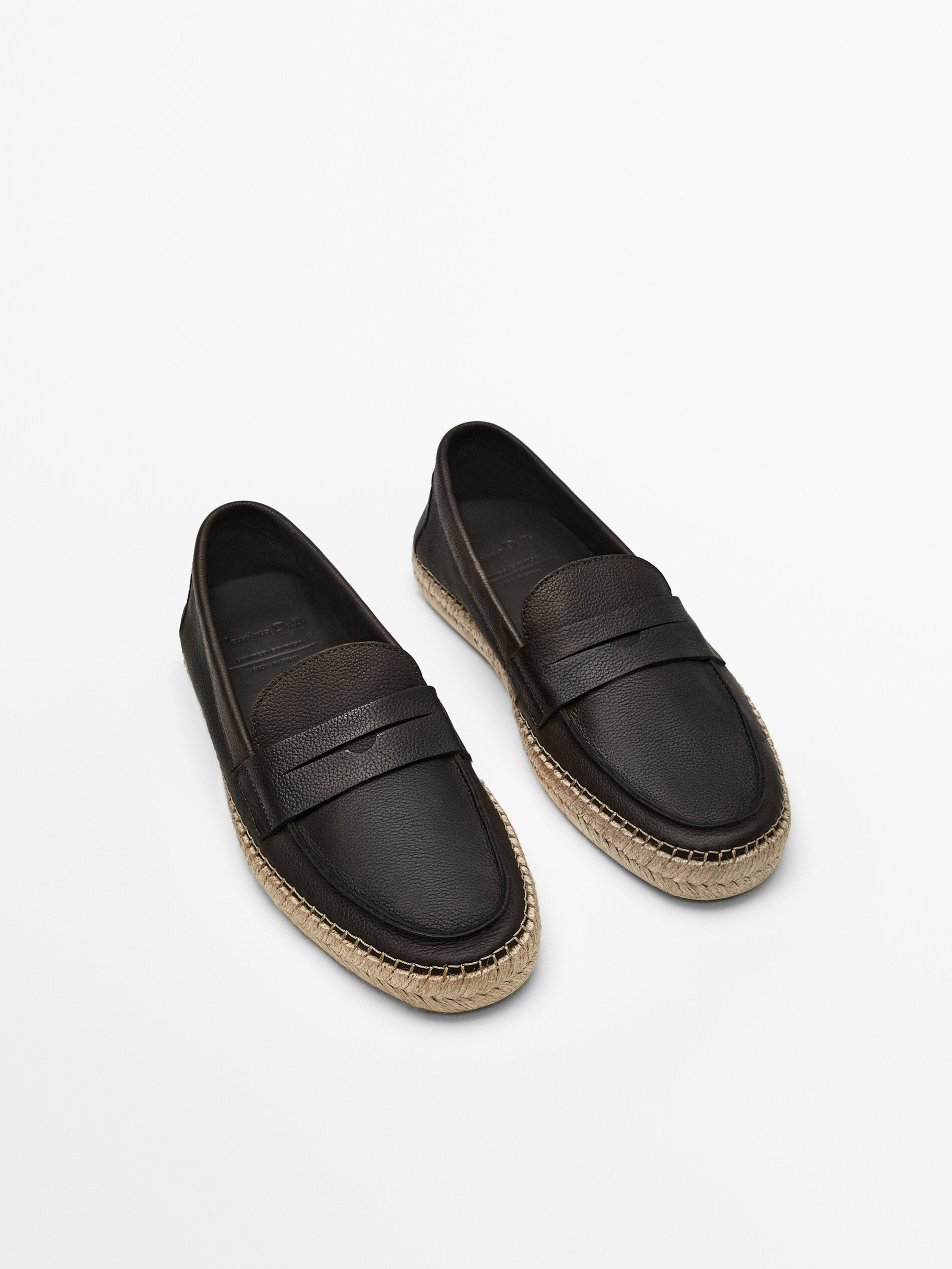 LEATHER ESPADRILLES - LIMITED EDITION