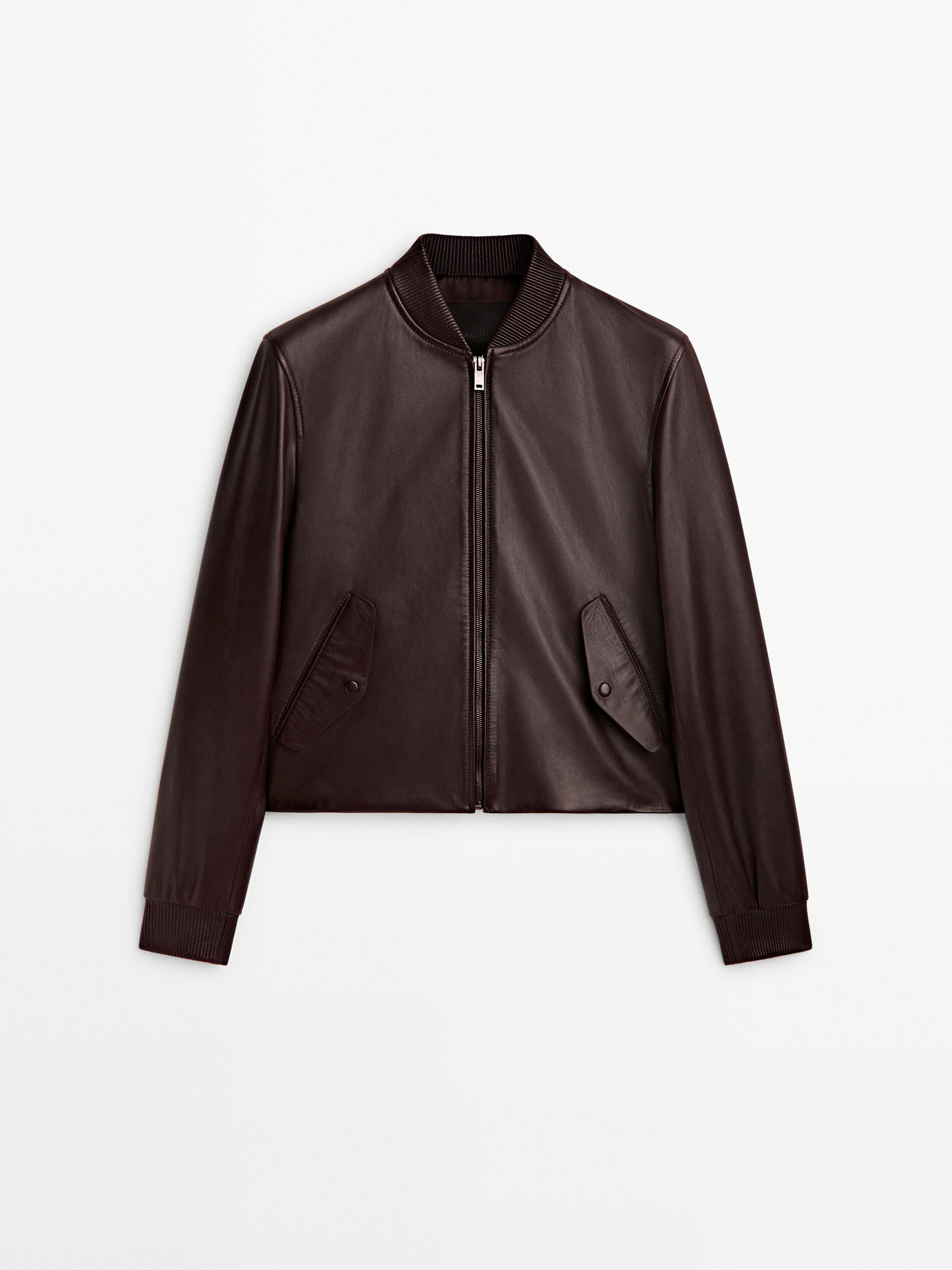 Veste en cuir massimo dutti best sale
