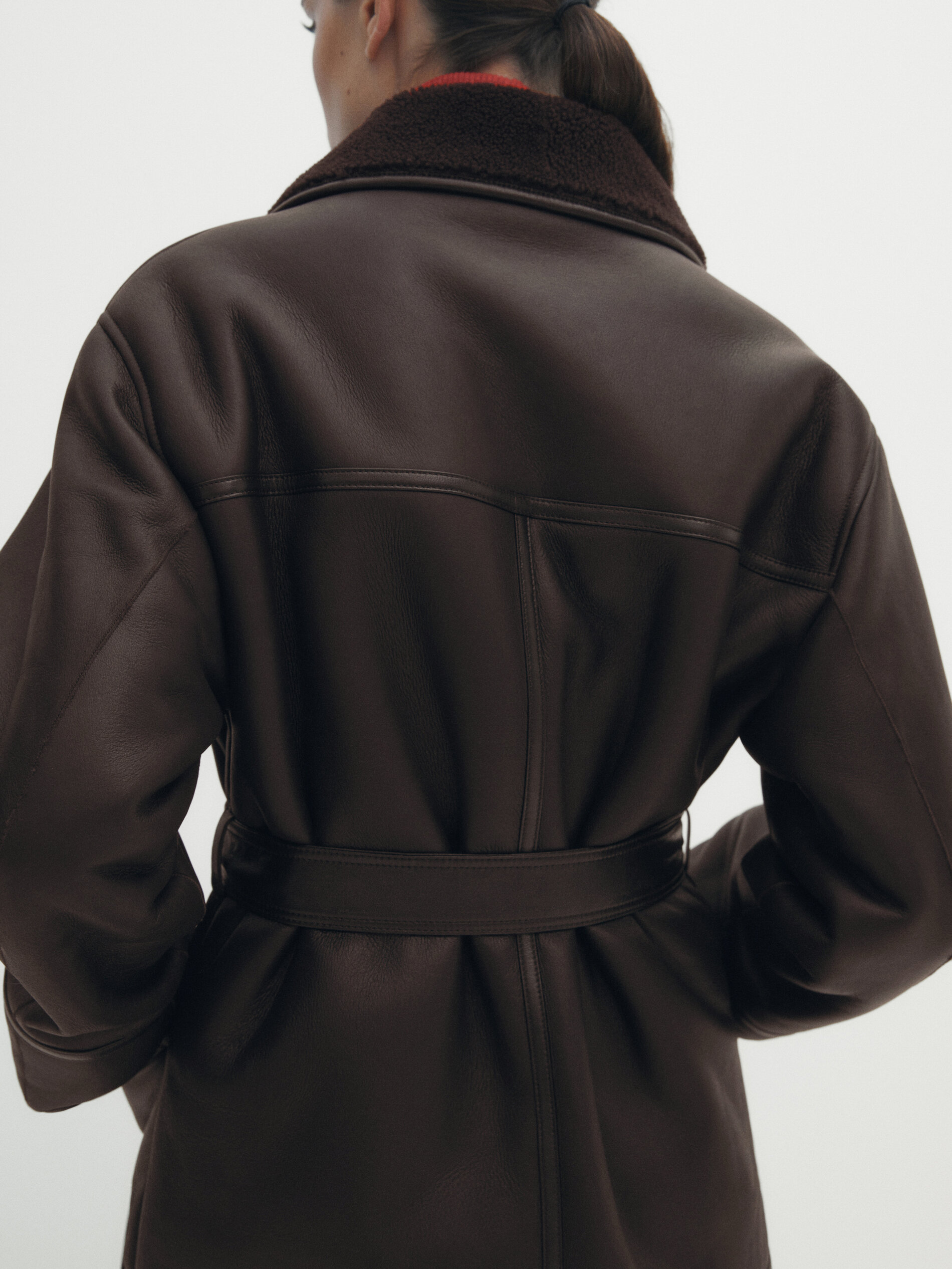 Massimo store dutti shearling
