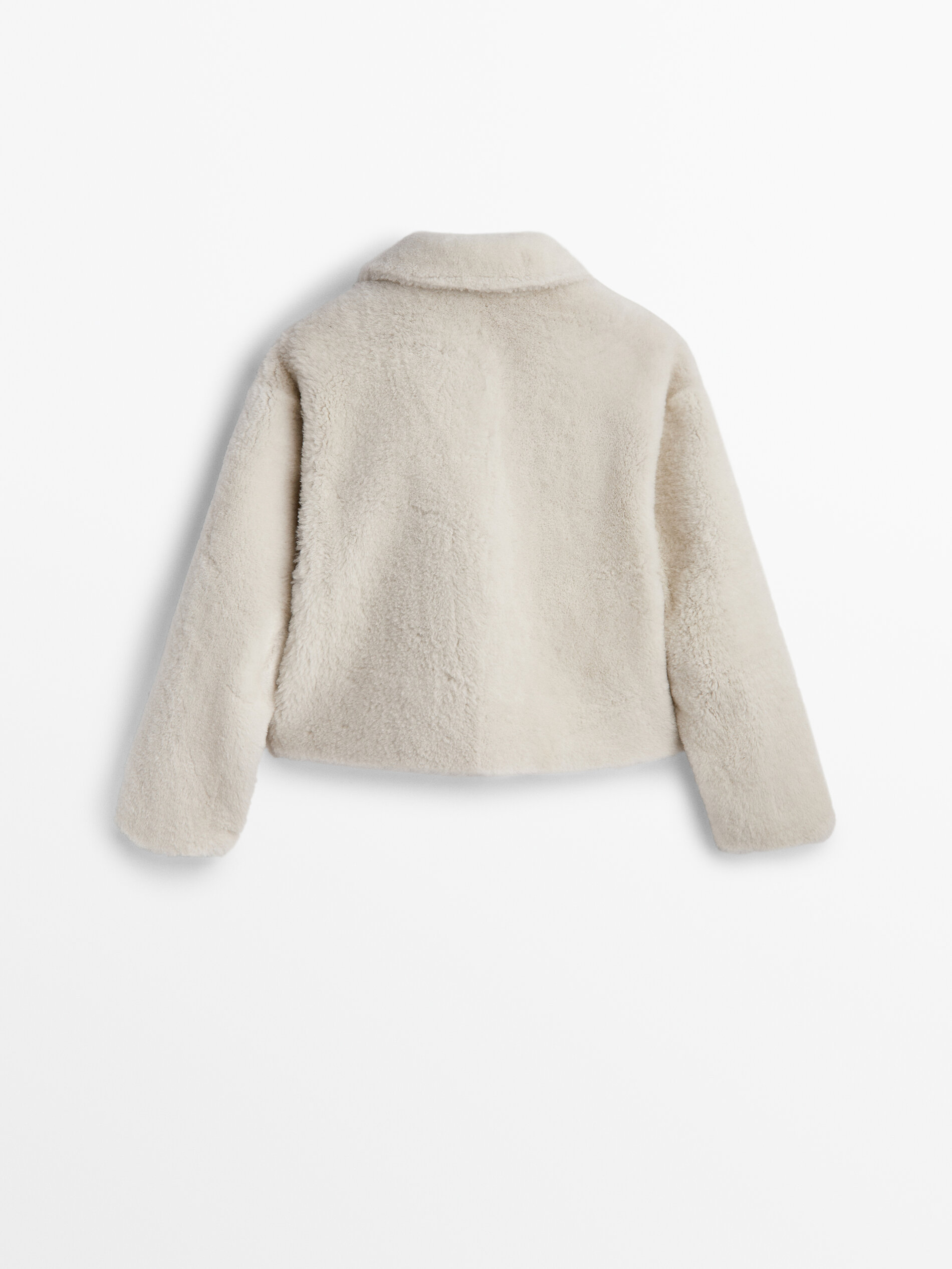 Manteau court mouton sales