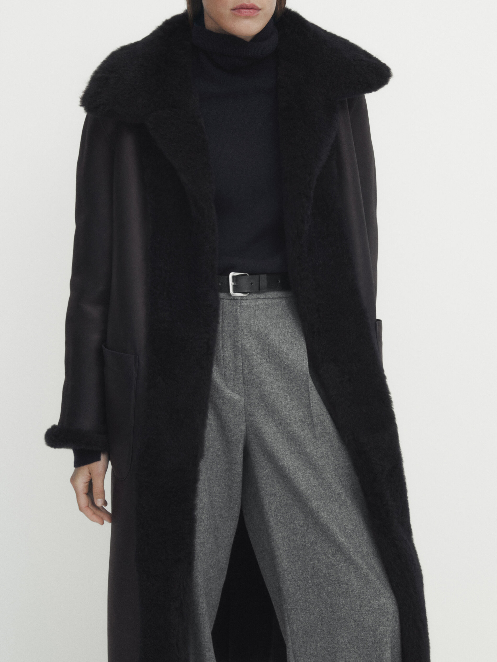 Massimo dutti sales reversible coat