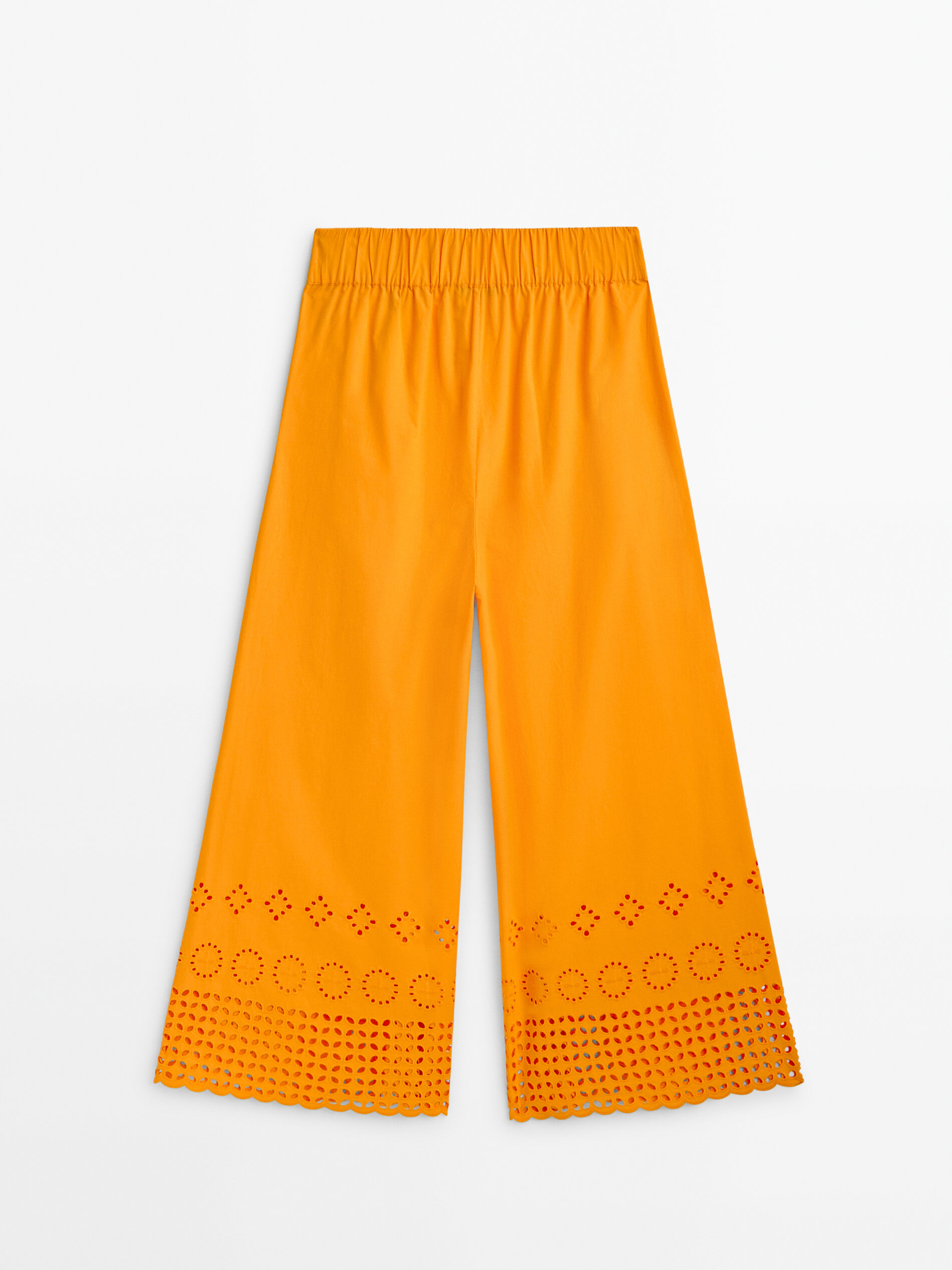 Pantalon new arrivals culotte algodon
