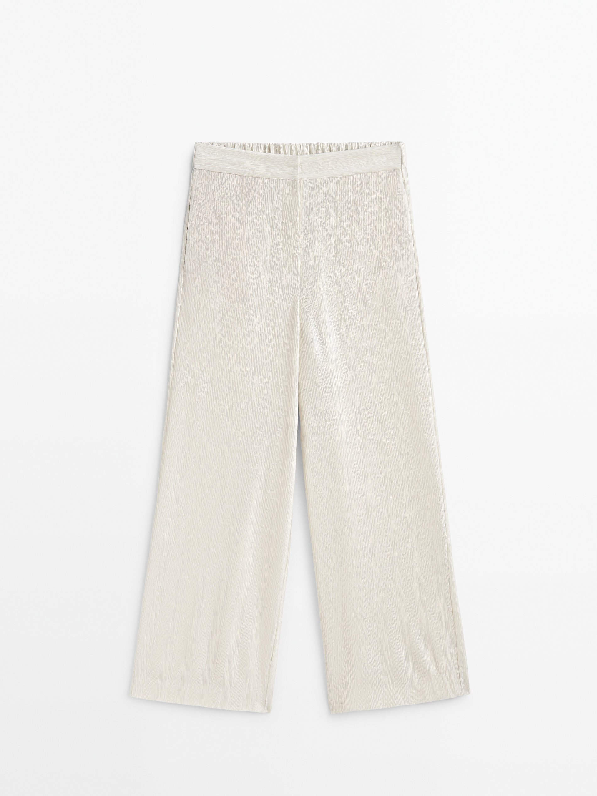Jupe culotte pliss e Cru Jupes Massimo Dutti