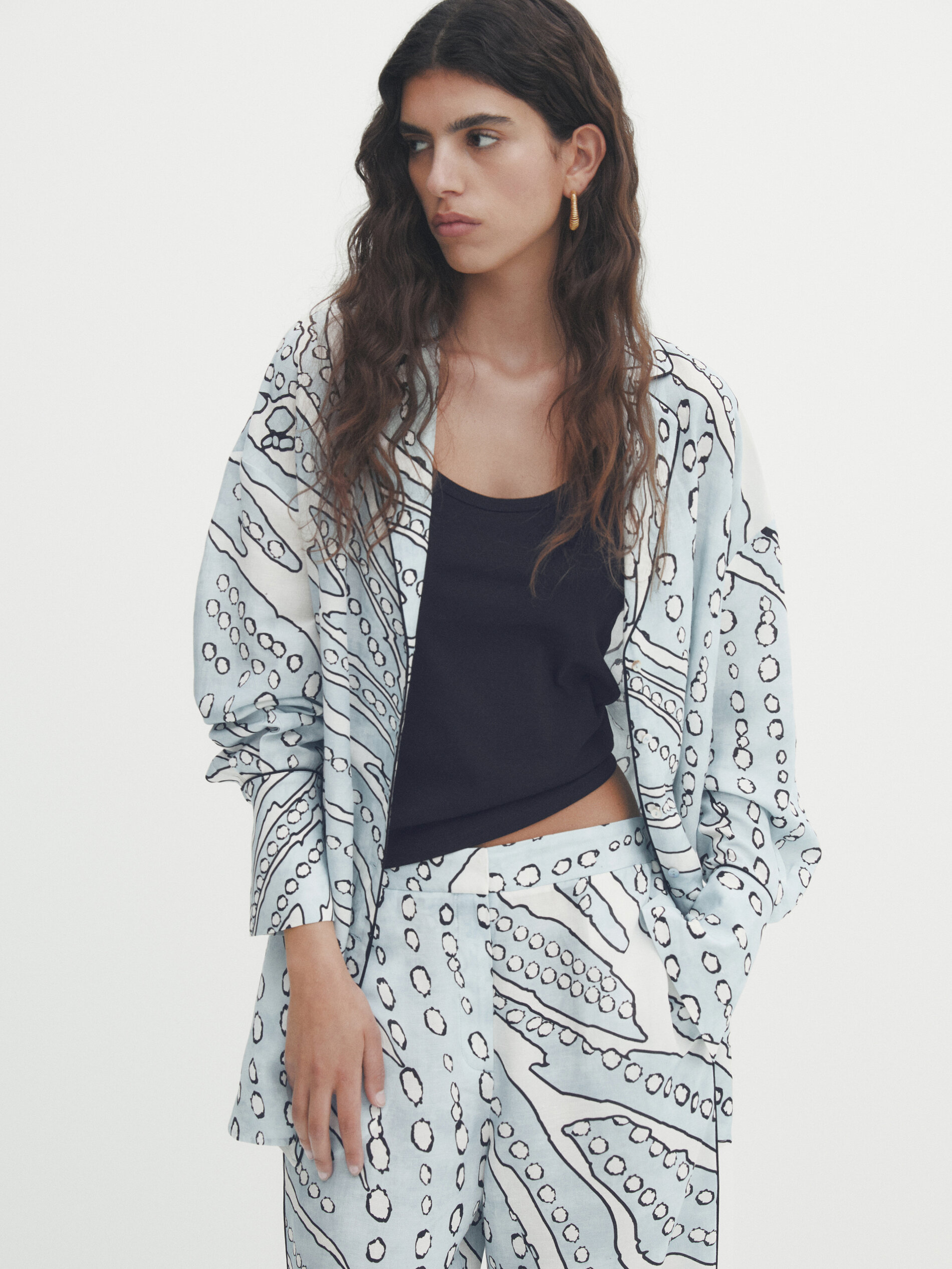 Jupe culotte sales massimo dutti