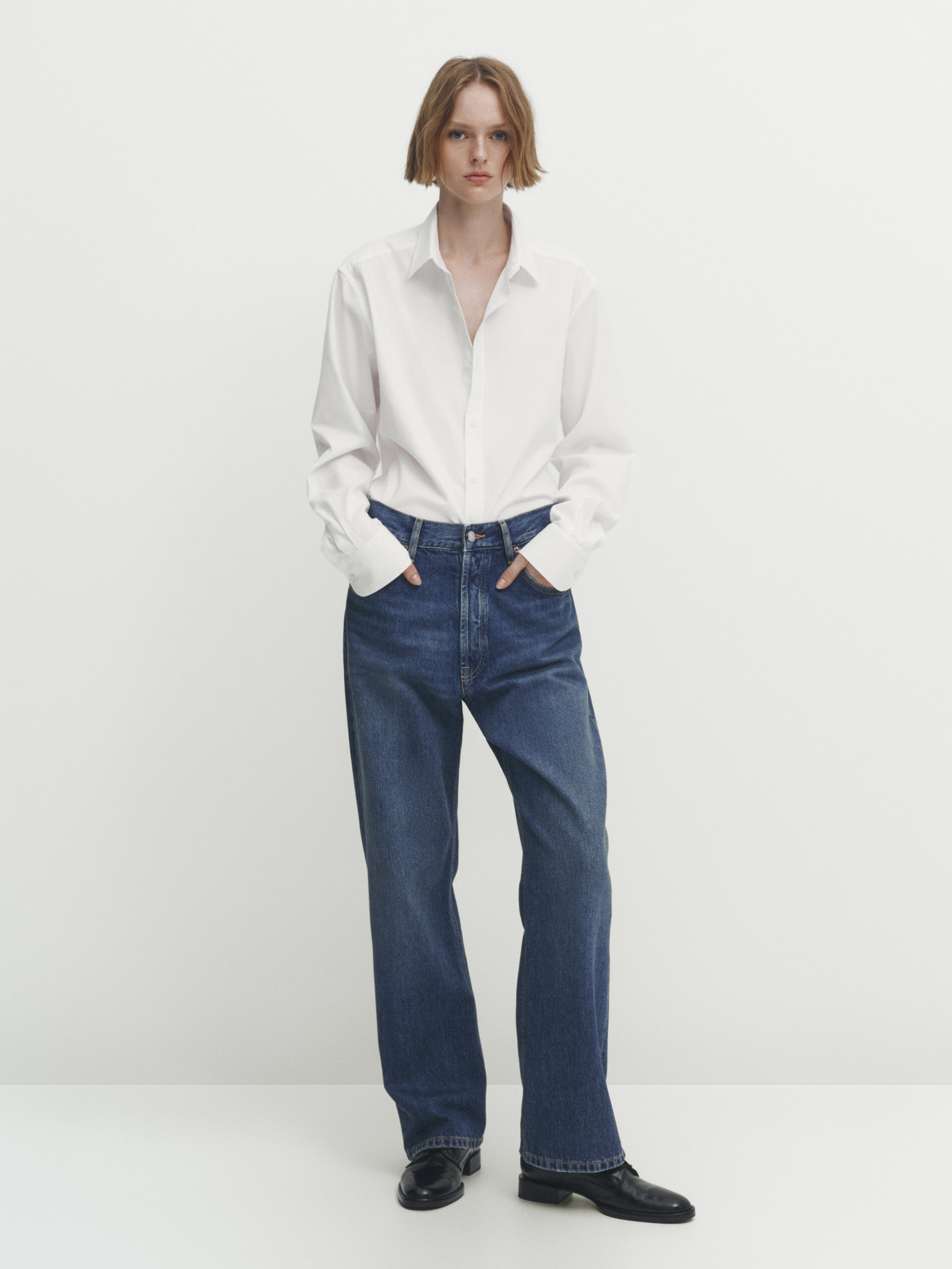 Massimo dutti sale straight leg jeans