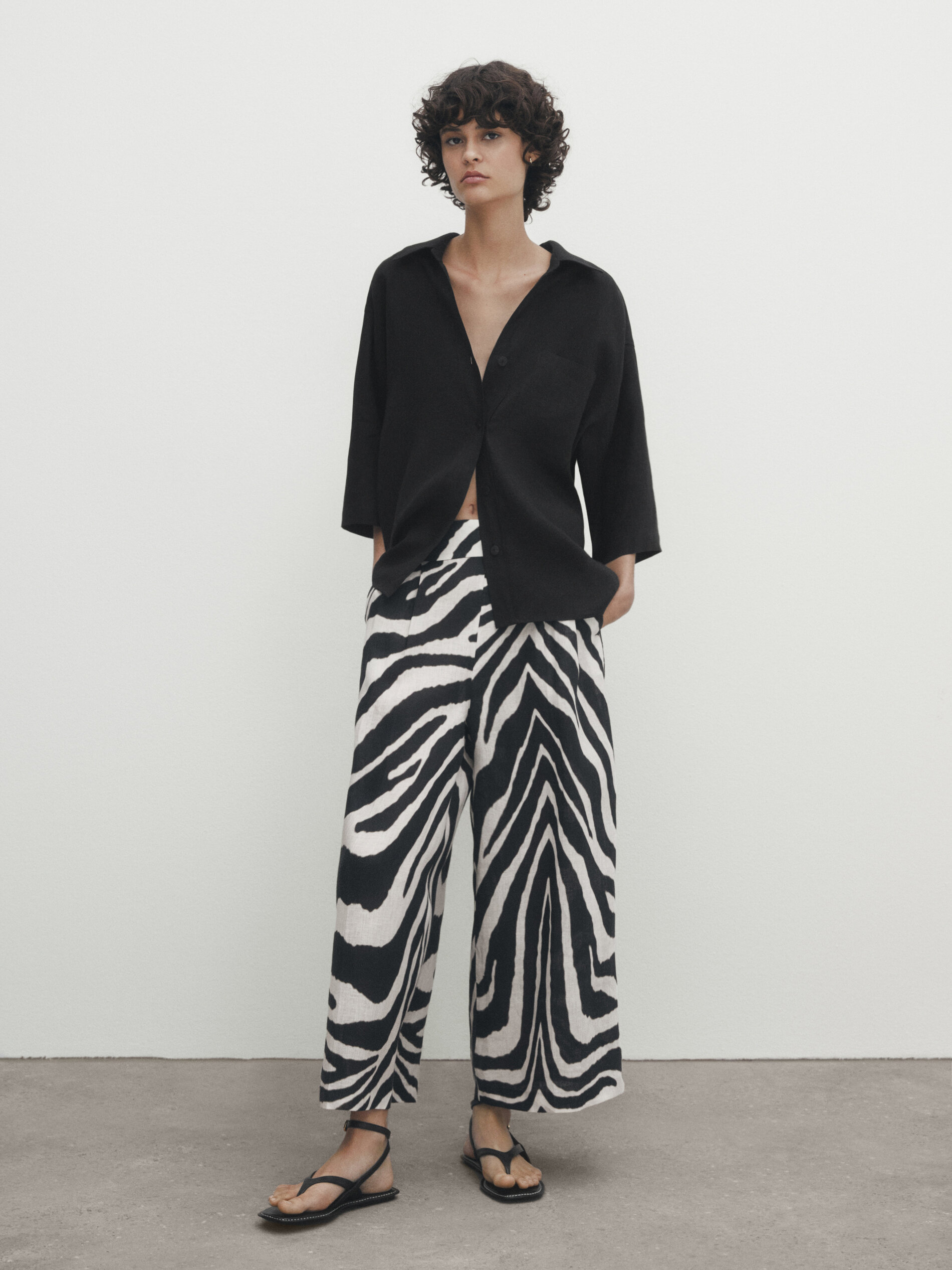 Jupe zebre deals h&m