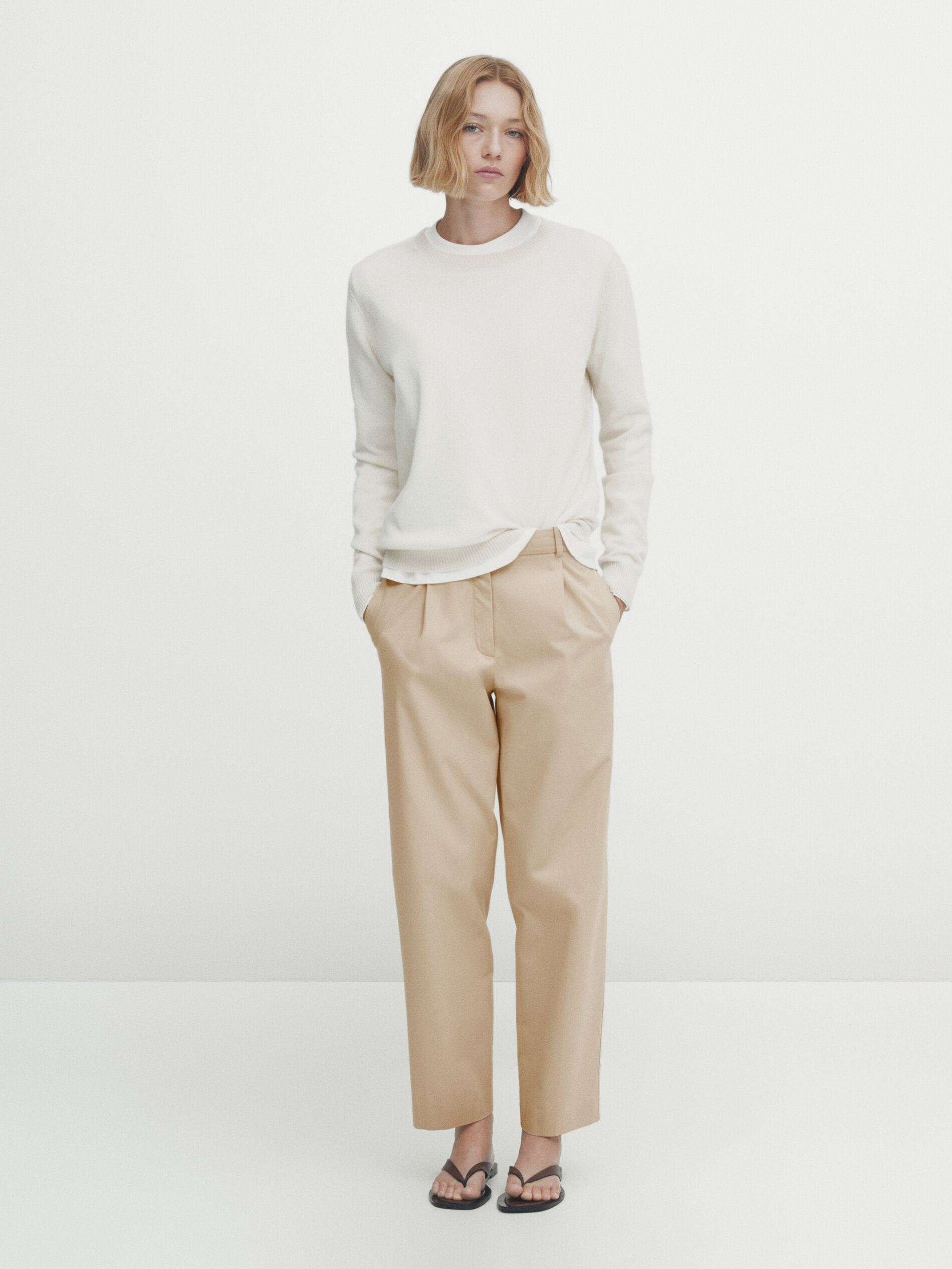 Pantalon chino massimo dutti sales