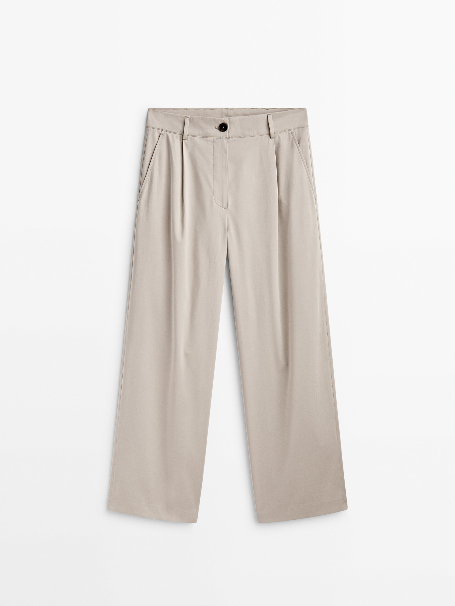 Pantalon midi 2025 ancho