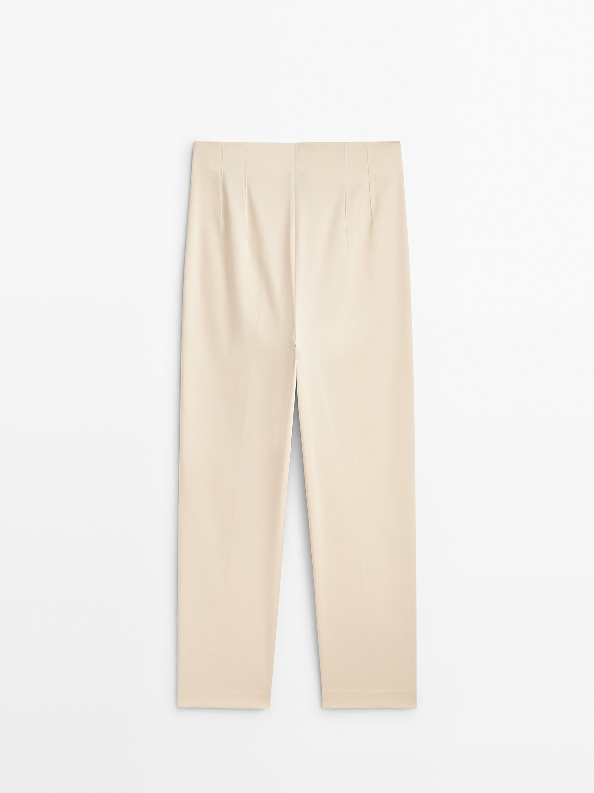 YSL Vintage Cream Yves Saint Laurent Wool High Waisted Trousers Pants –  Modig