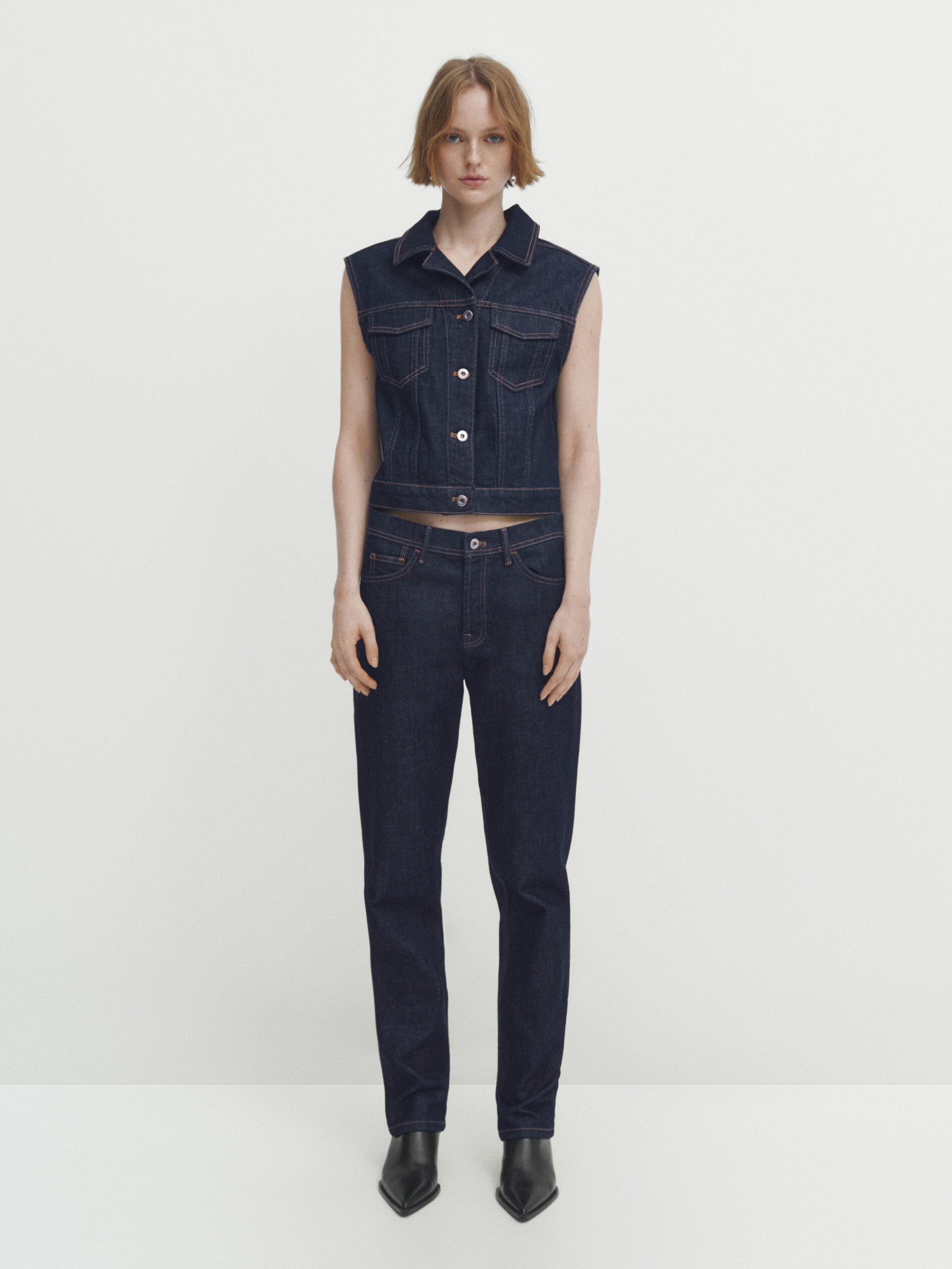 Slim fit clearance straight