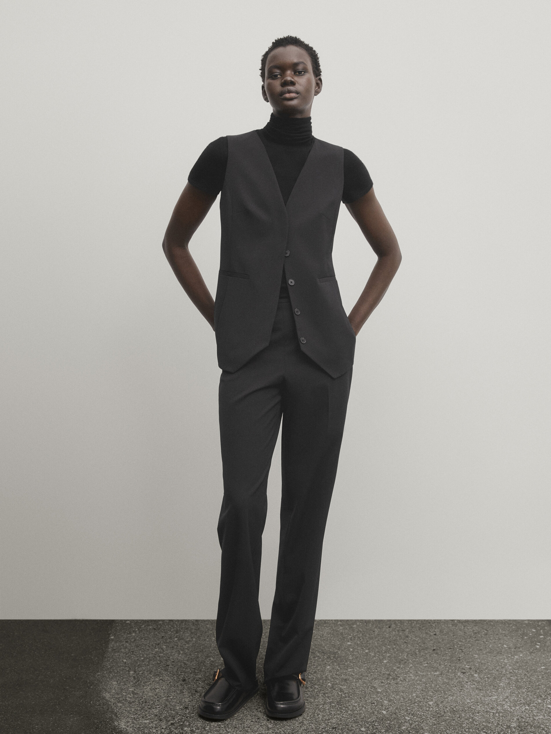 Costume clearance coupe droite
