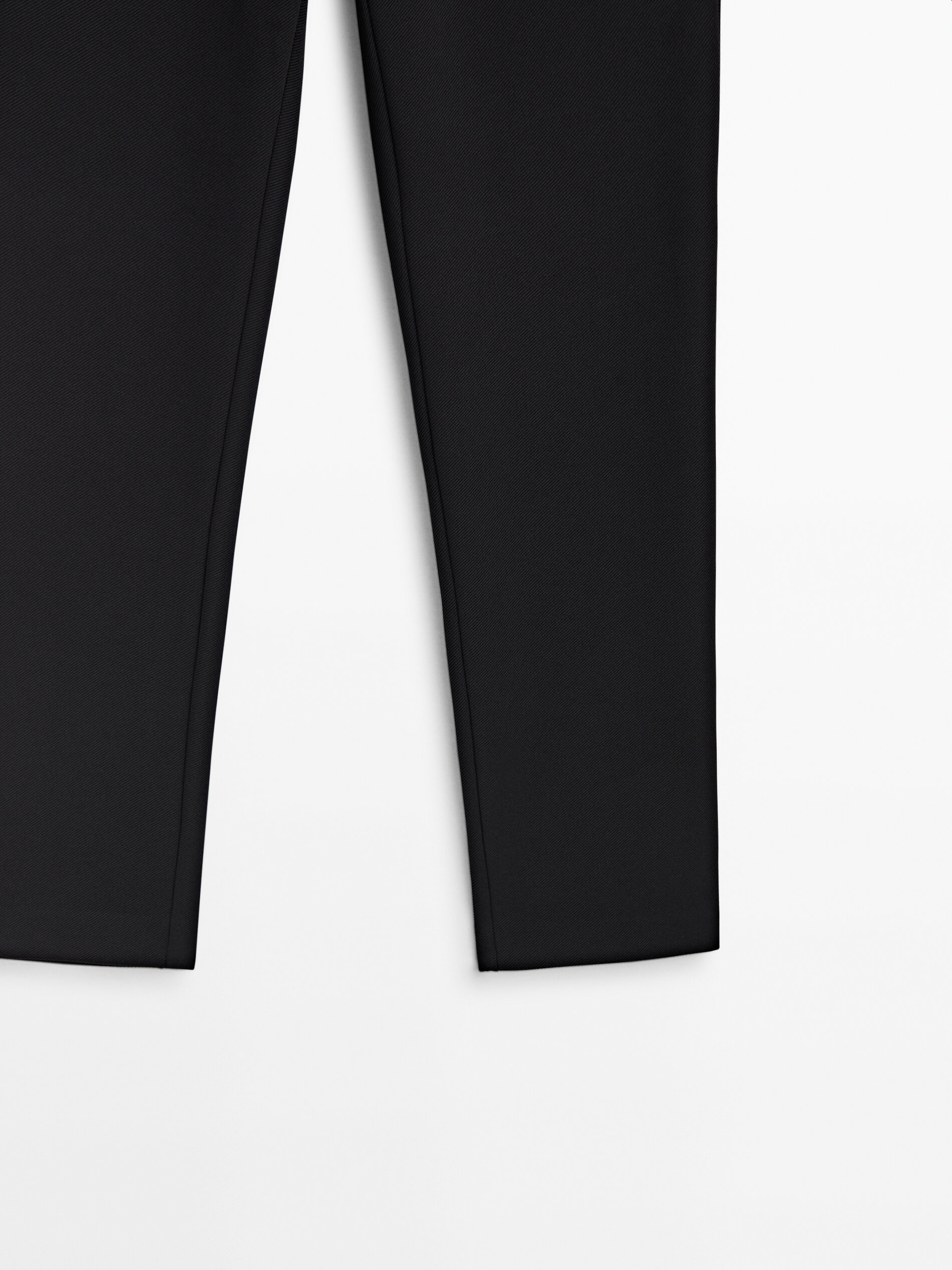 Pantalon stretch noir outlet