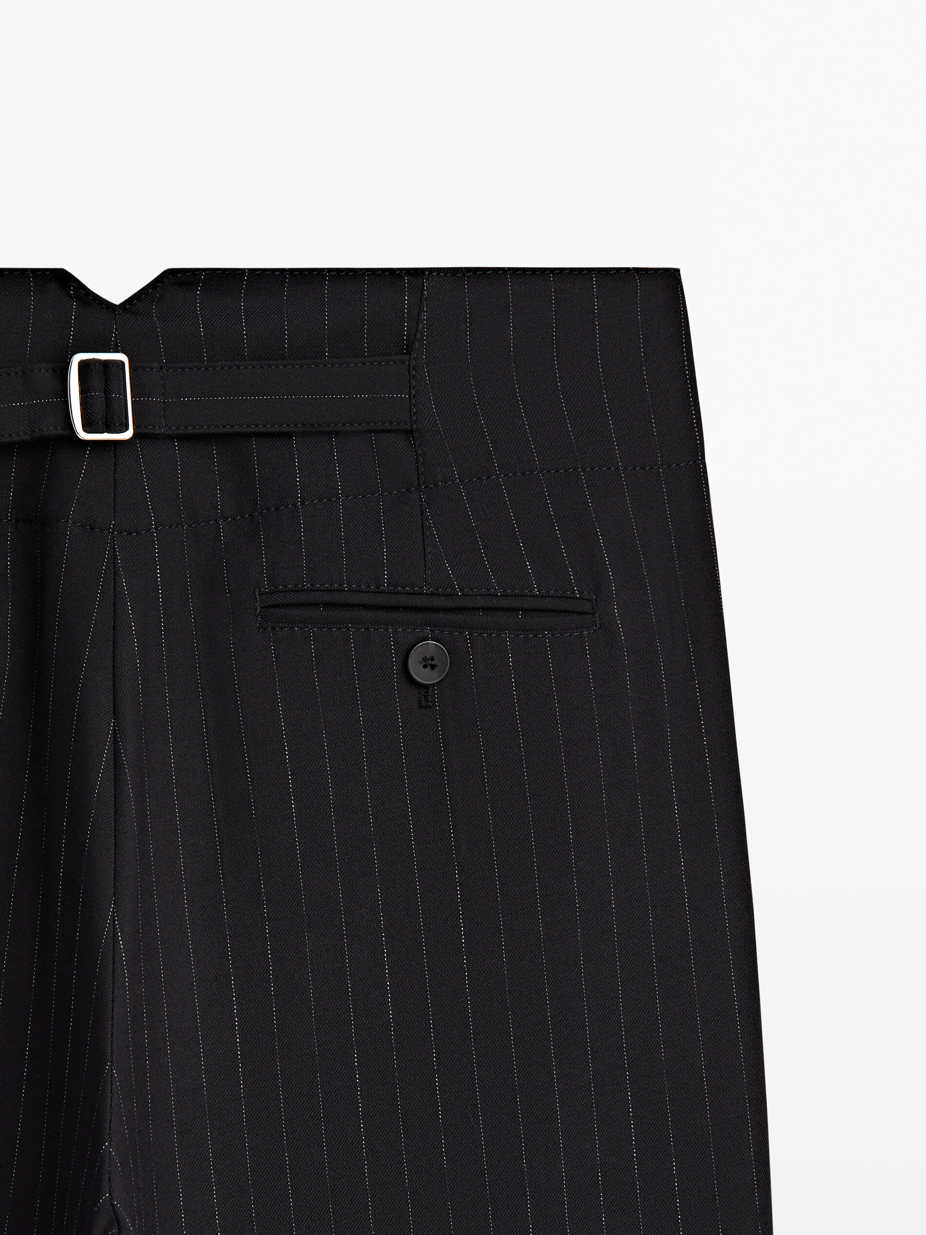 Striped formal trousers outlet