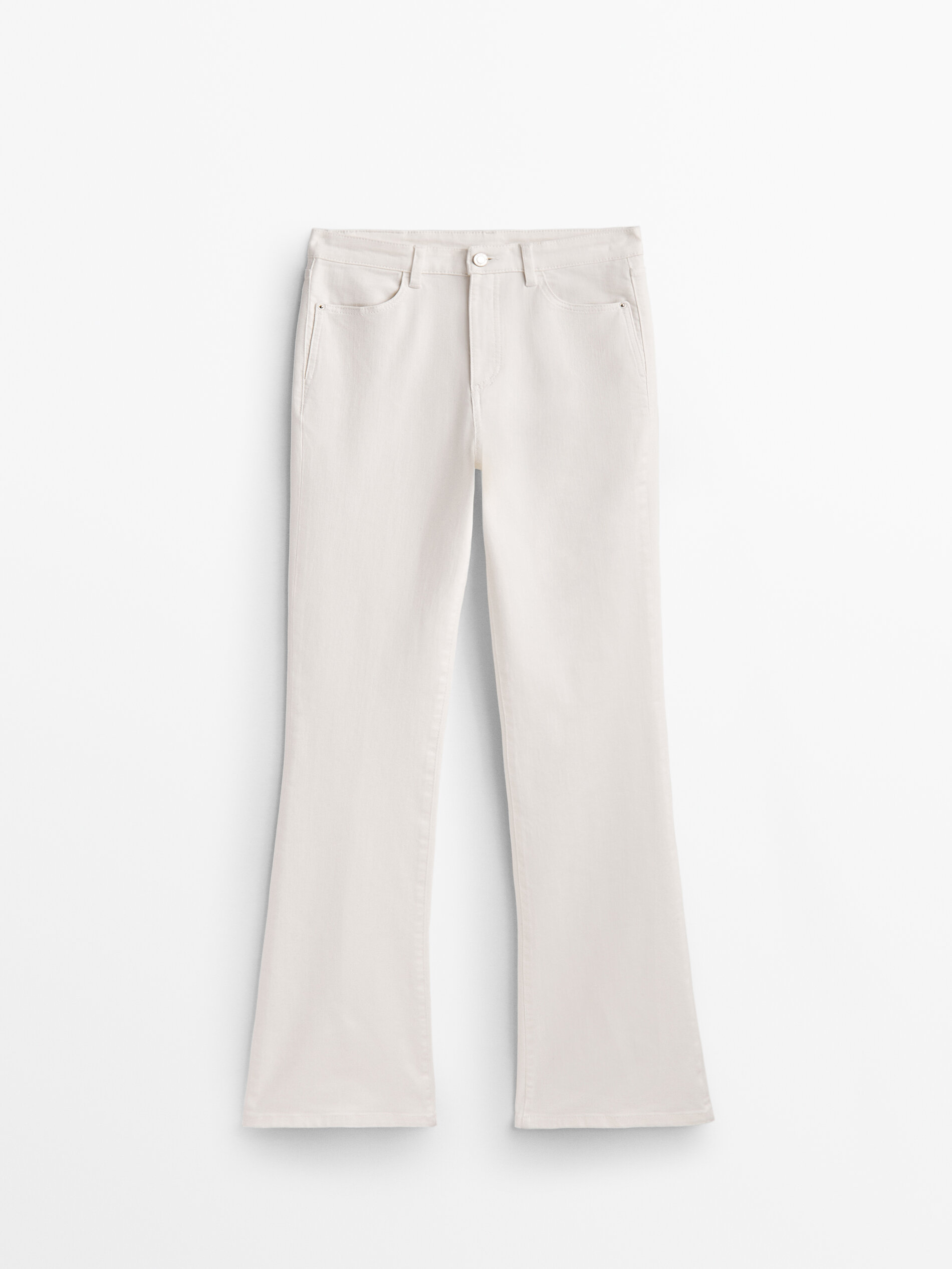 Pantalones blancos massimo dutti cheap