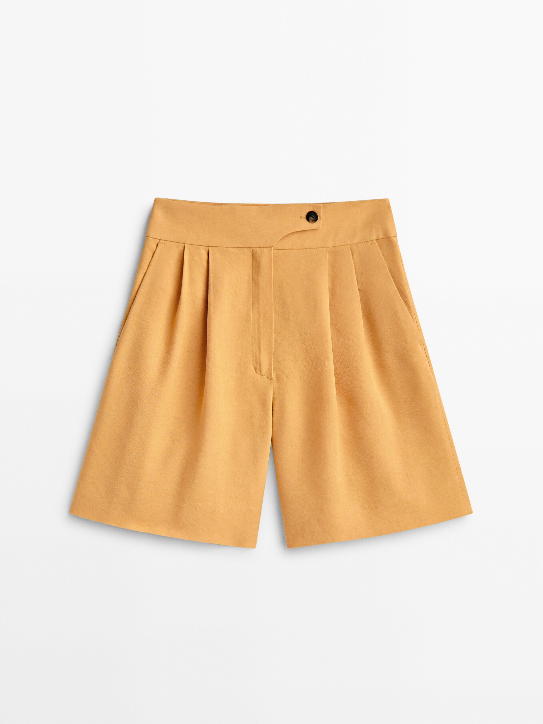 High rise outlet bermuda shorts