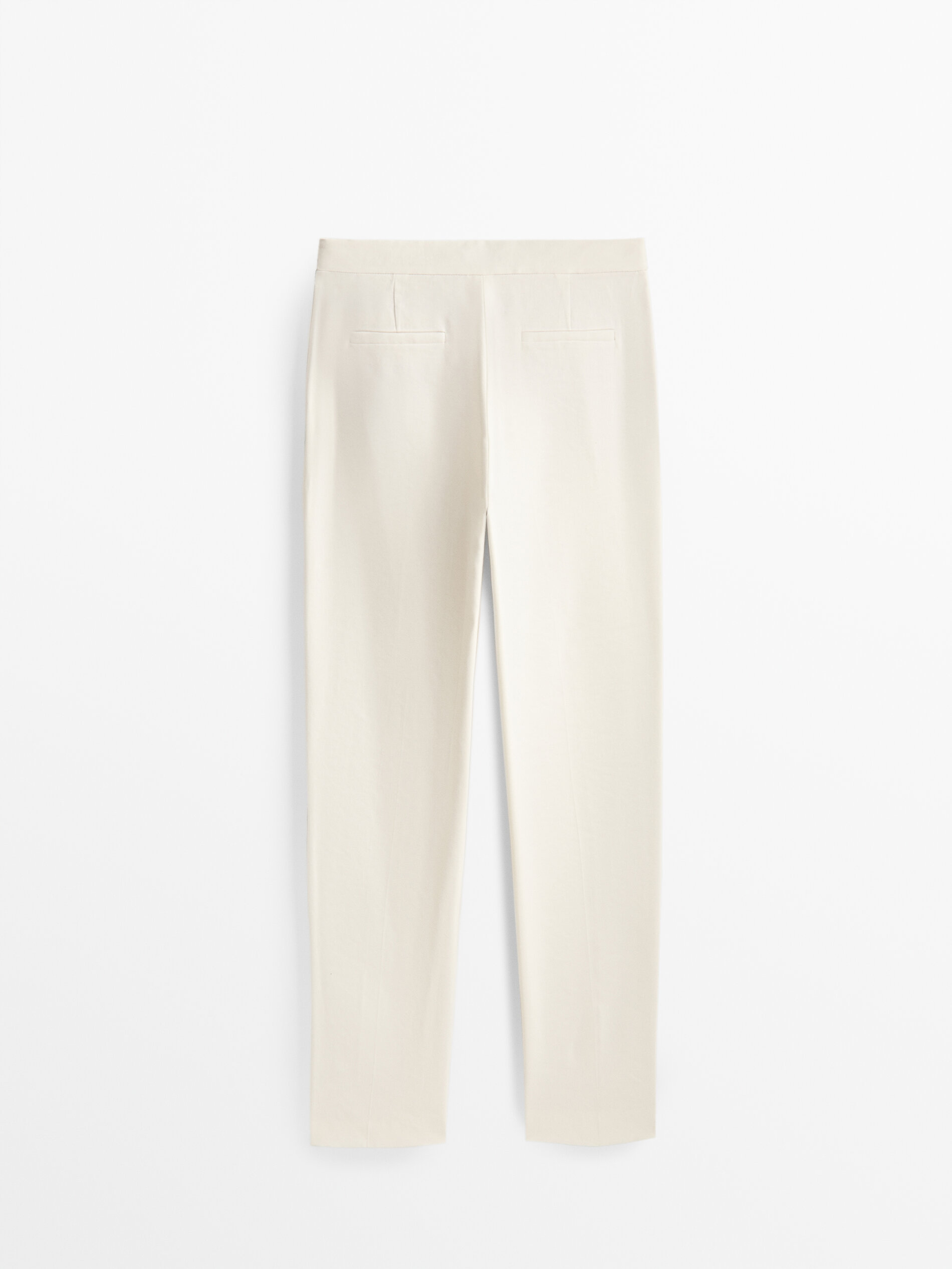 Pantalones blancos massimo dutti store