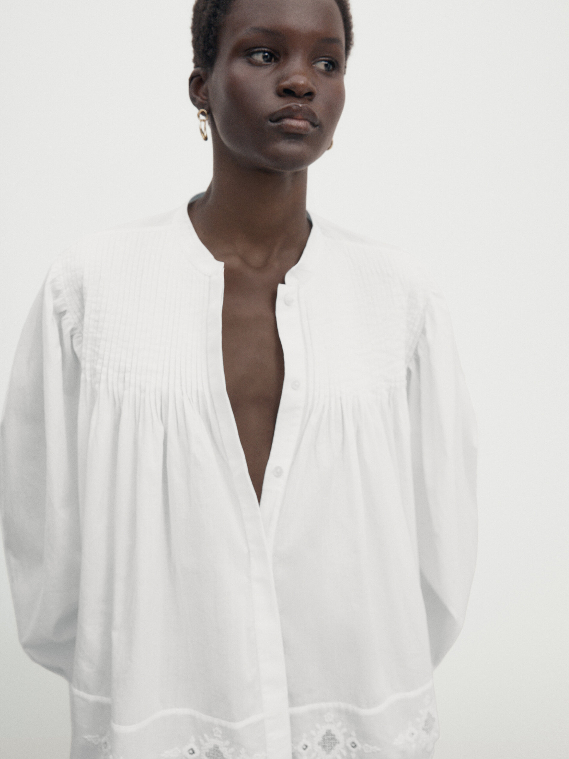 Camicia 2025 con balze