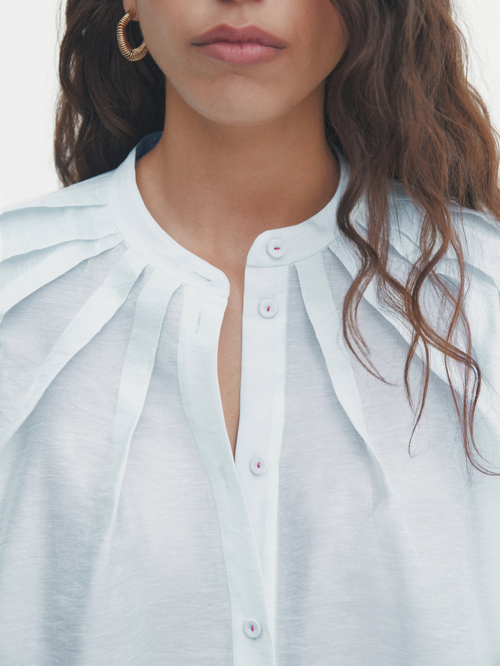 Short puff best sale sleeve shirt