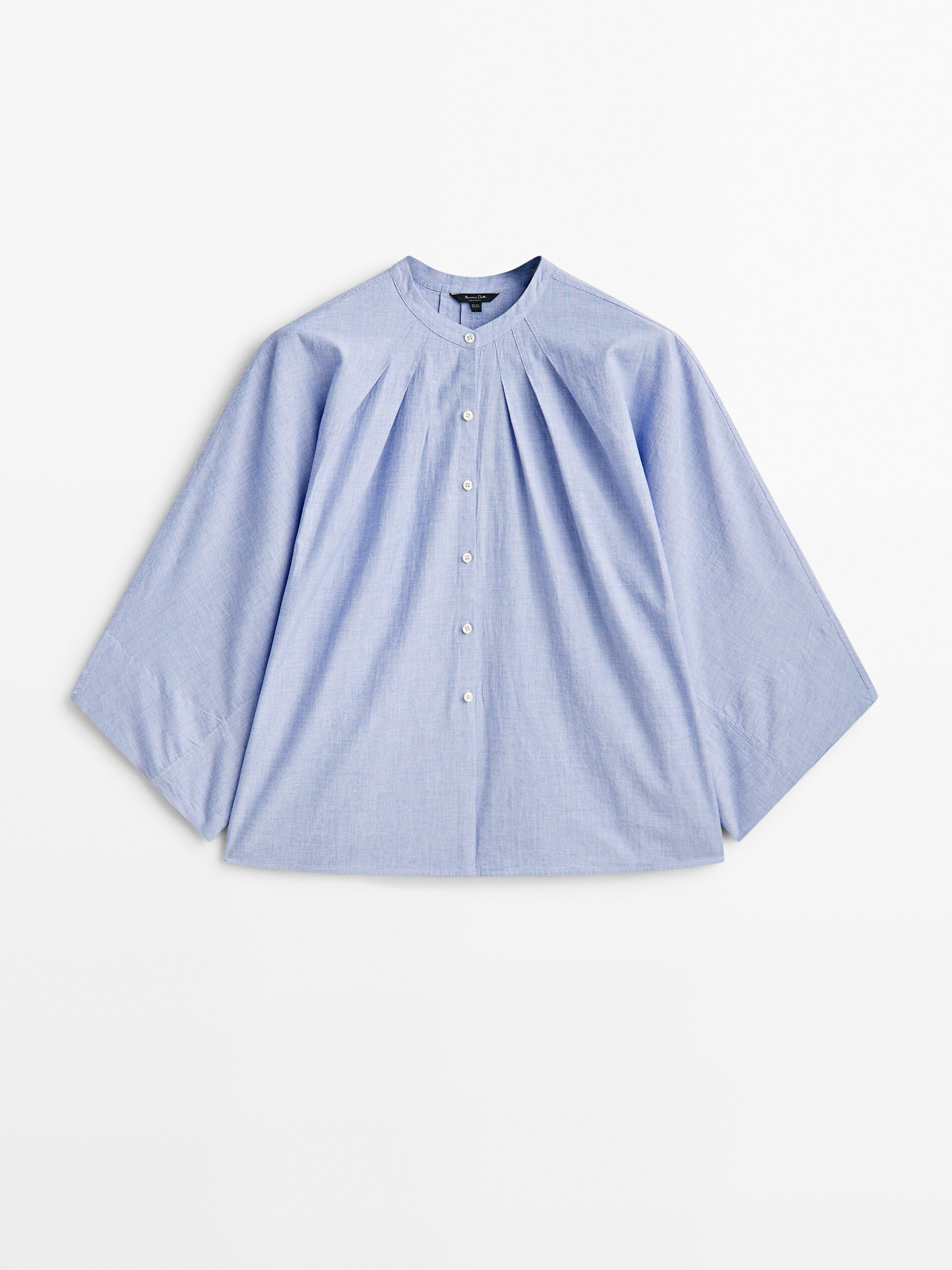 Polo cuello mao massimo dutti clearance