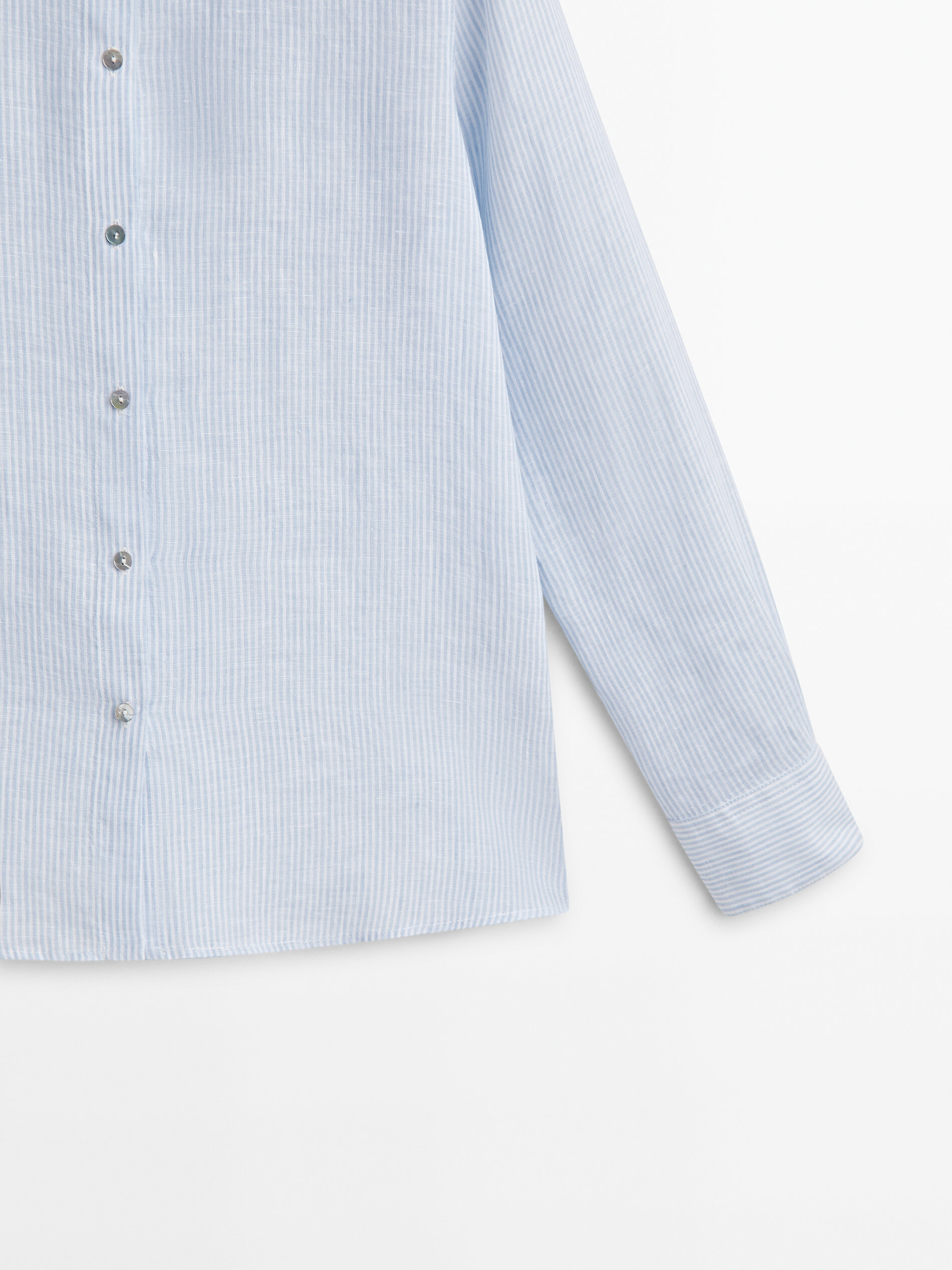 Massimo dutti camicia lino on sale