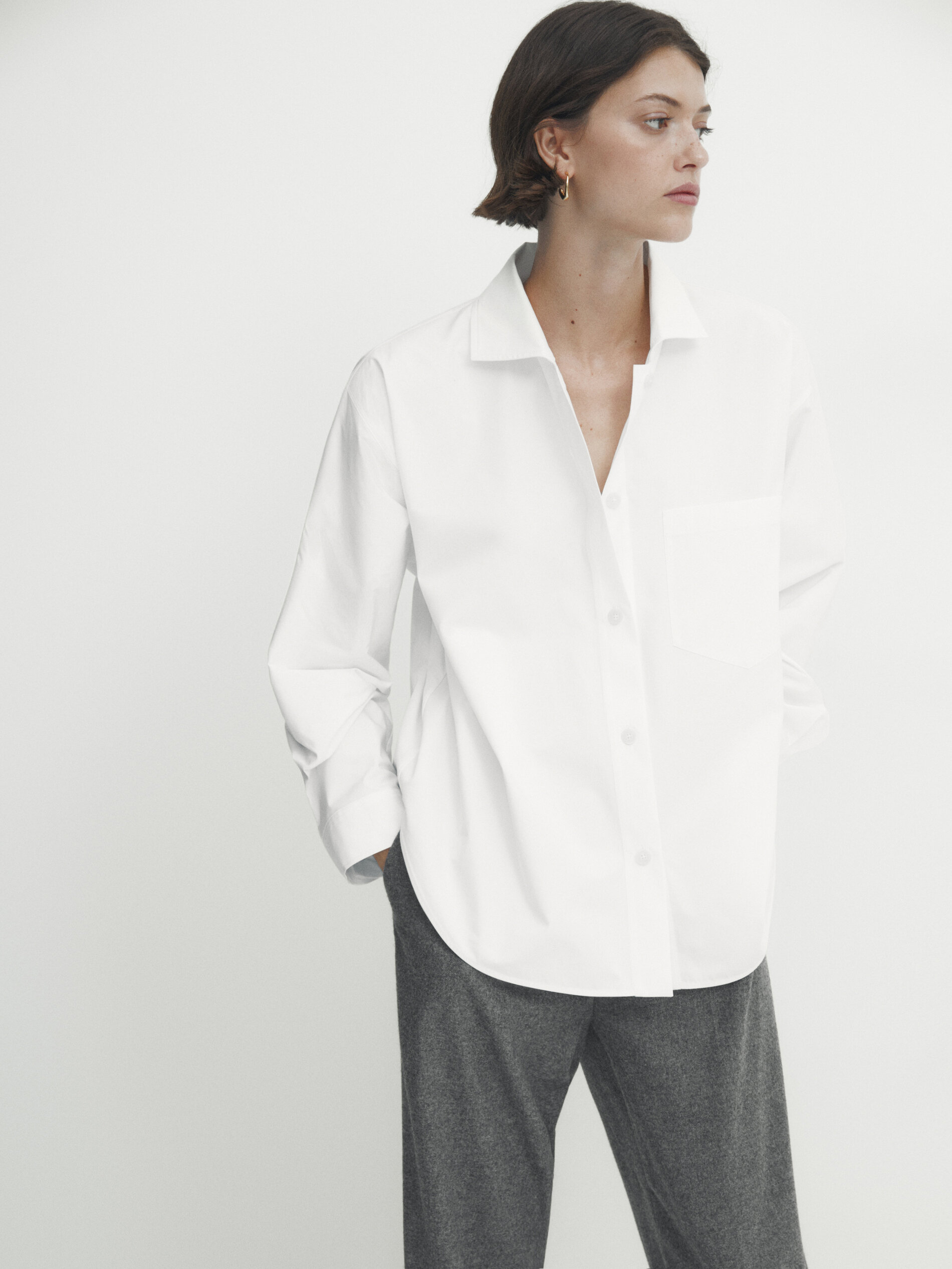 Massimo dutti chemise femme clearance