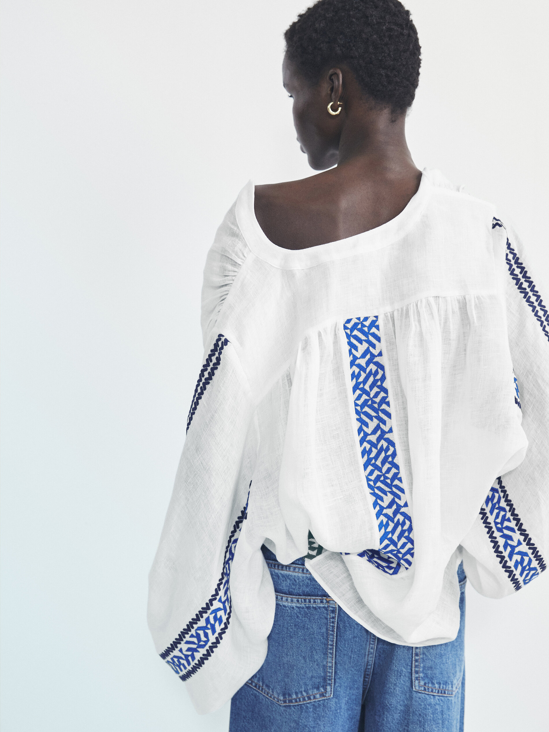 Massimo dutti camisas lino mujer discount