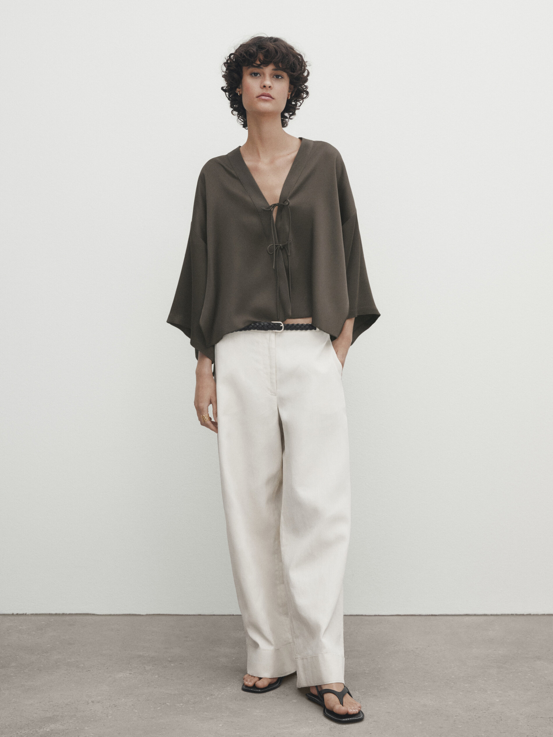Blusas blancas massimo hotsell dutti