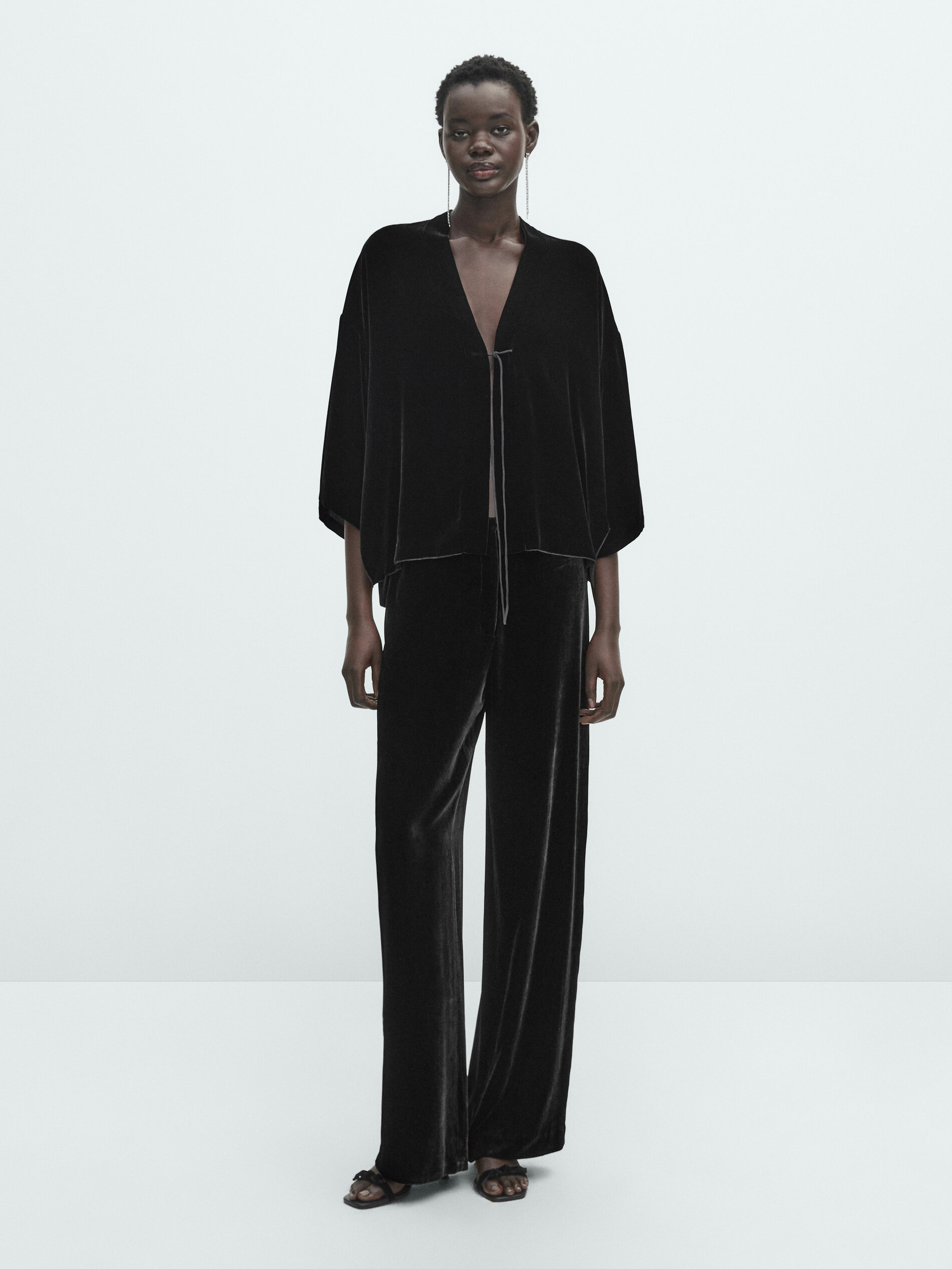 Pantalon terciopelo mujer deals massimo dutti
