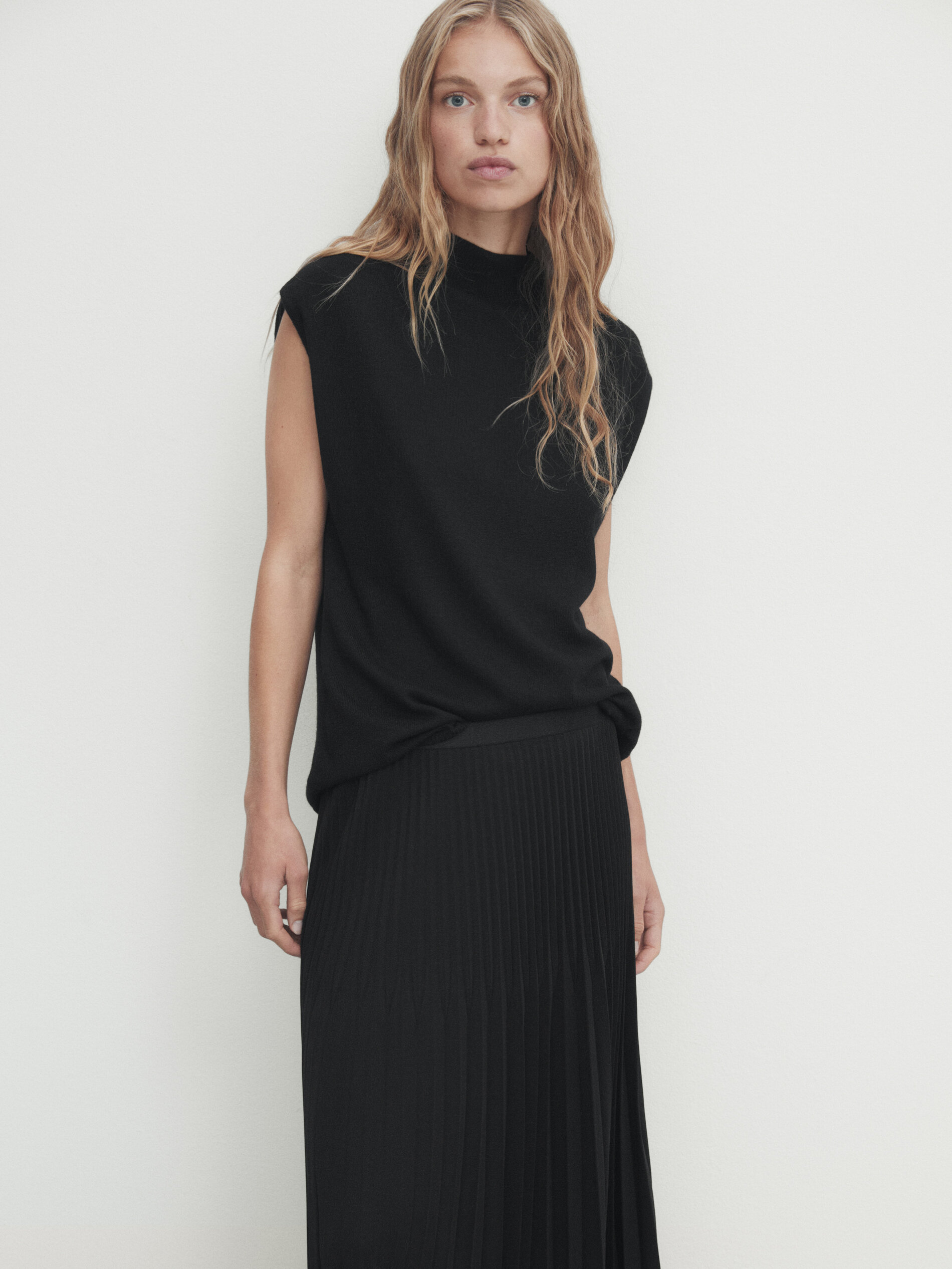 Jupe plissée hotsell massimo dutti