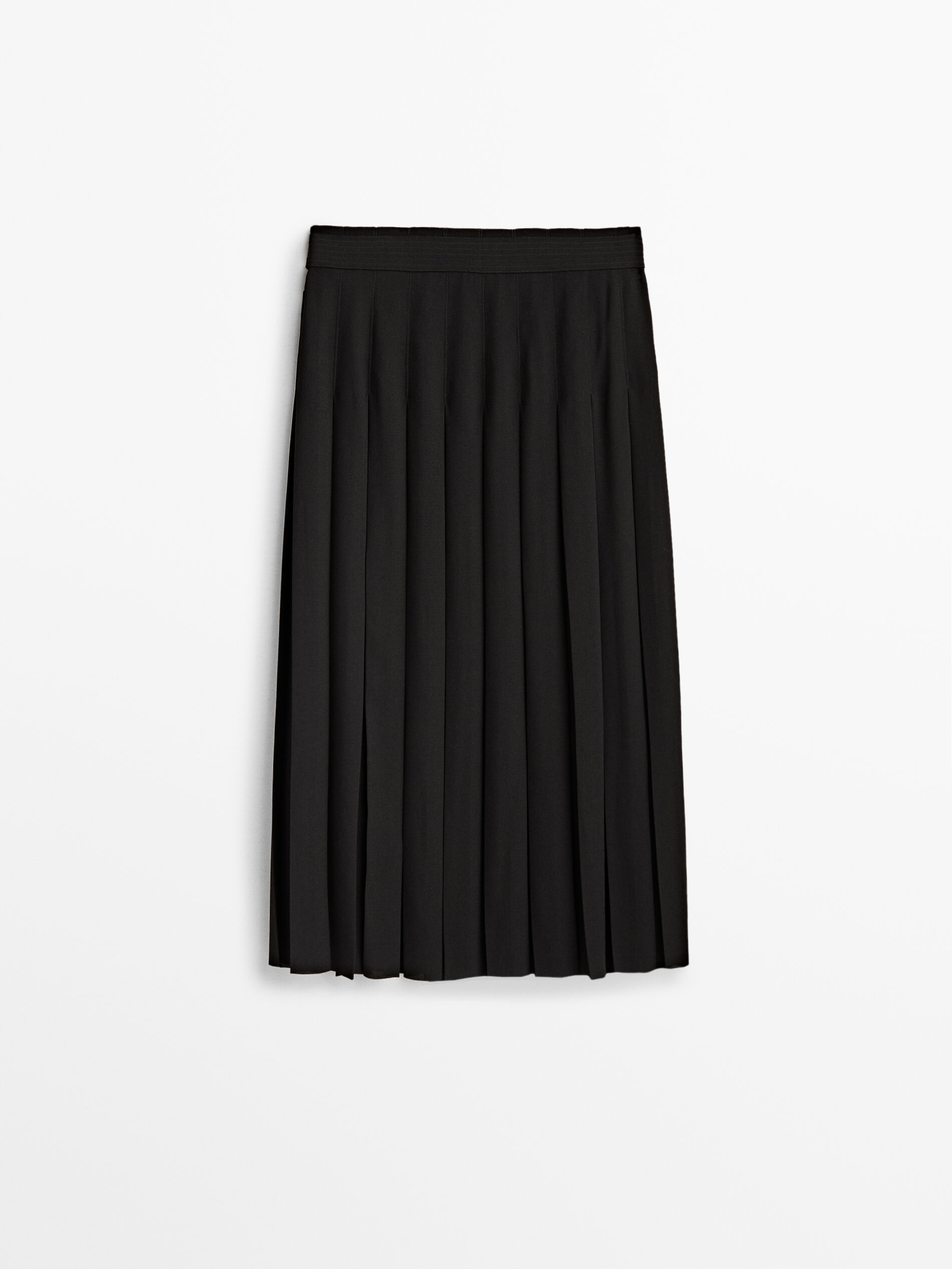 Black box best sale pleated midi skirt