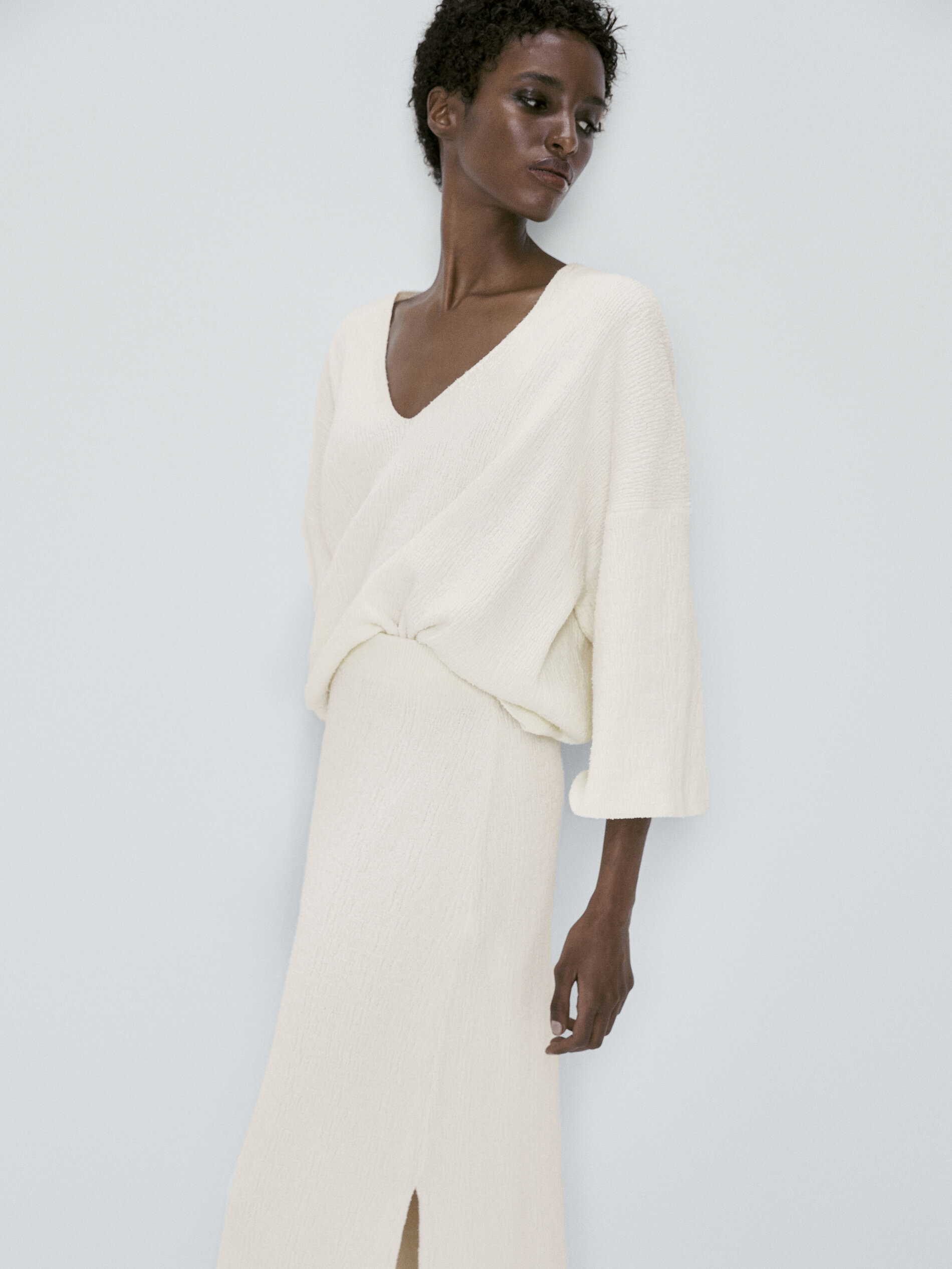 Knit skirt shop massimo dutti